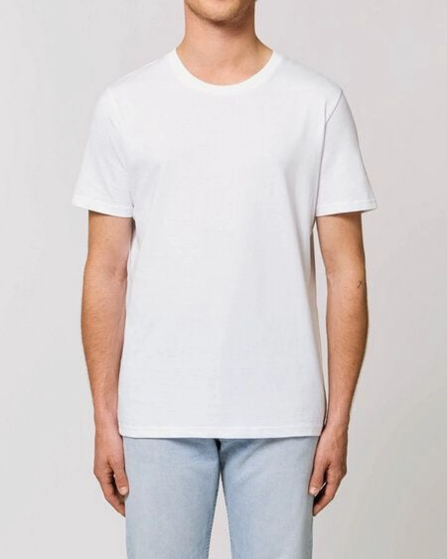 Human Family Bio Unisex Rundhals T-Shirt "Create - Circle Tree" – Ansicht 3