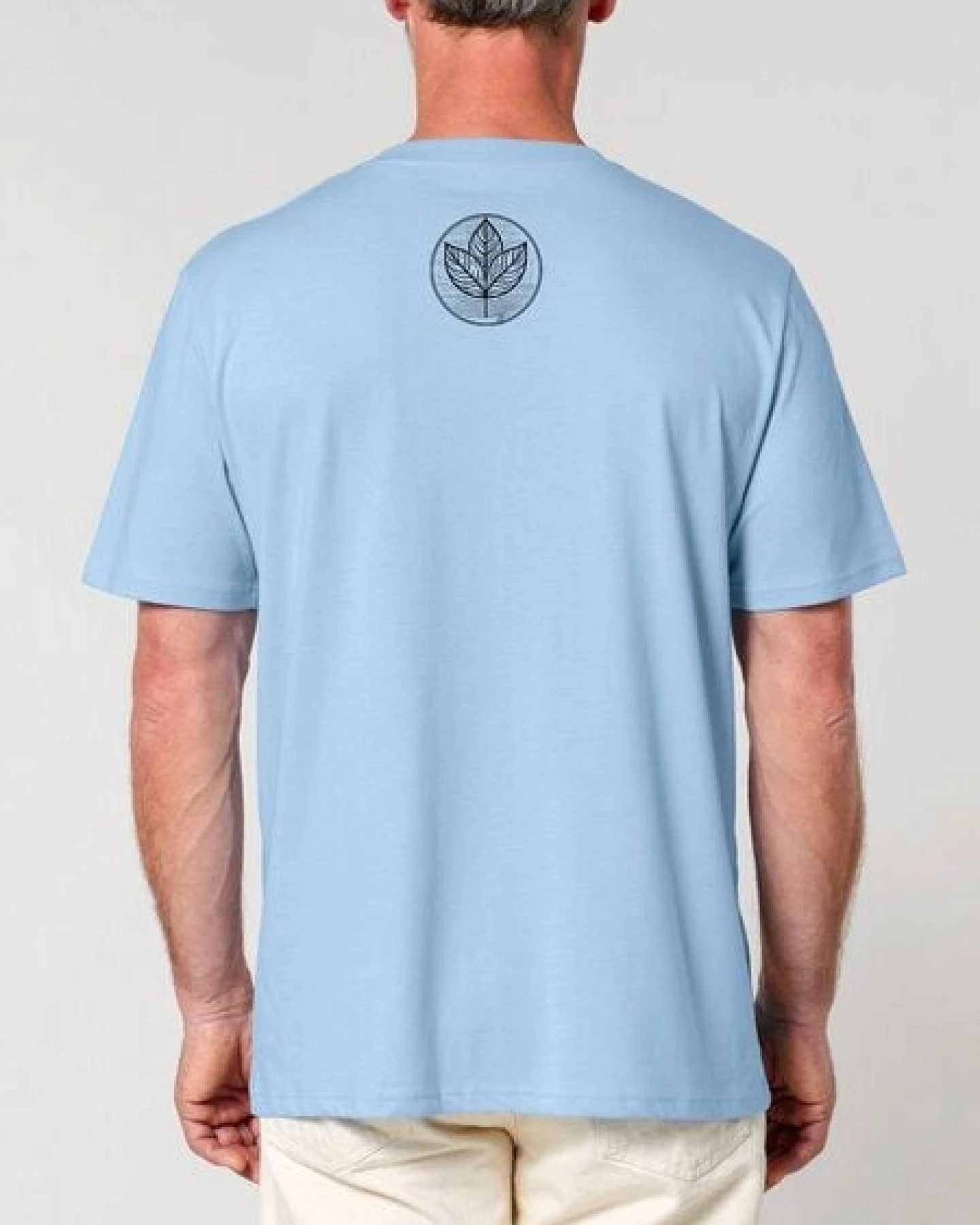 Human Family Bio Unisex Rundhals T-Shirt "Create - Circle Tree" – Ansicht 2