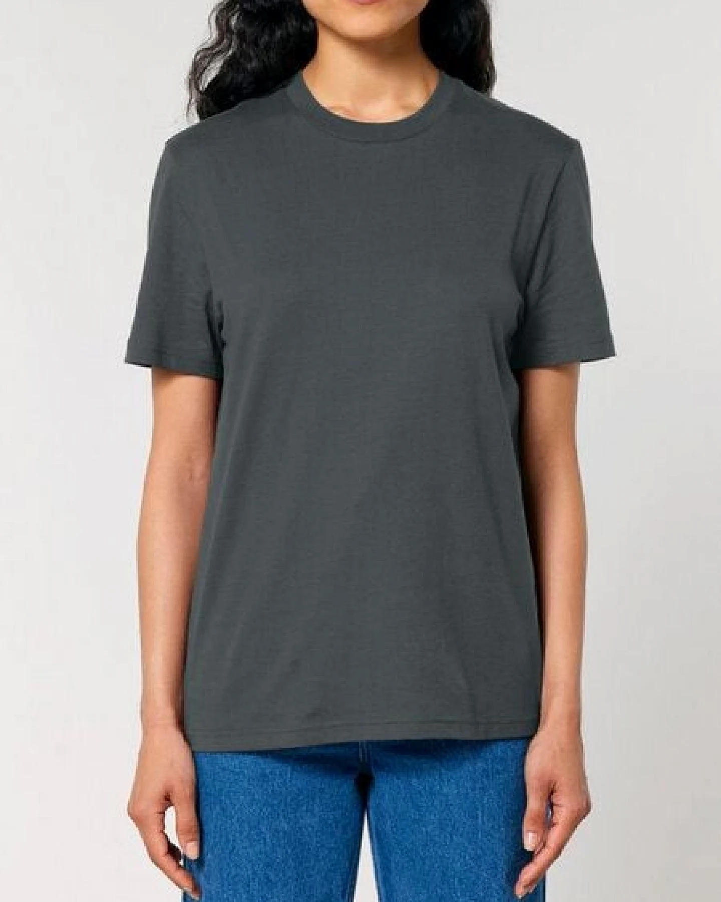 Human Family Bio Unisex Rundhals T-Shirt "Create - Circle Tree" – Ansicht 3