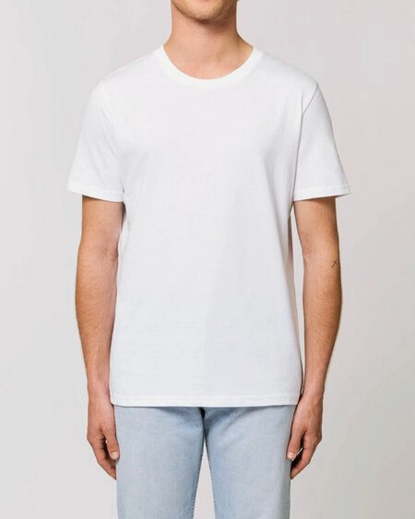 Human Family Bio Unisex Rundhals T-Shirt "Create - Circle Tree" – Ansicht 3