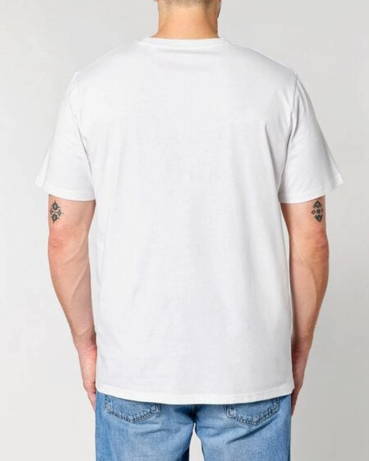 Human Family Bio Unisex Rundhals T-Shirt "Create - Change your view" – Ansicht 2