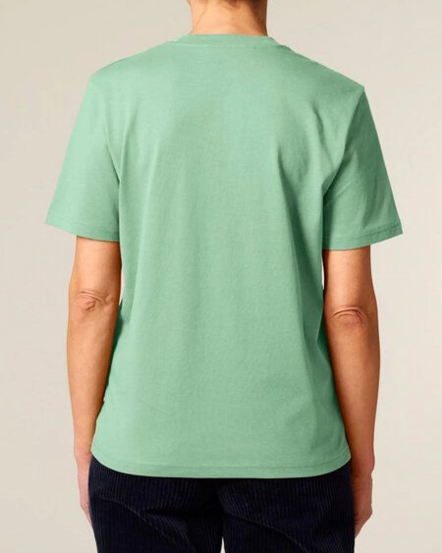 Human Family Bio Unisex Rundhals T-Shirt "Create - Change your view" – Ansicht 3