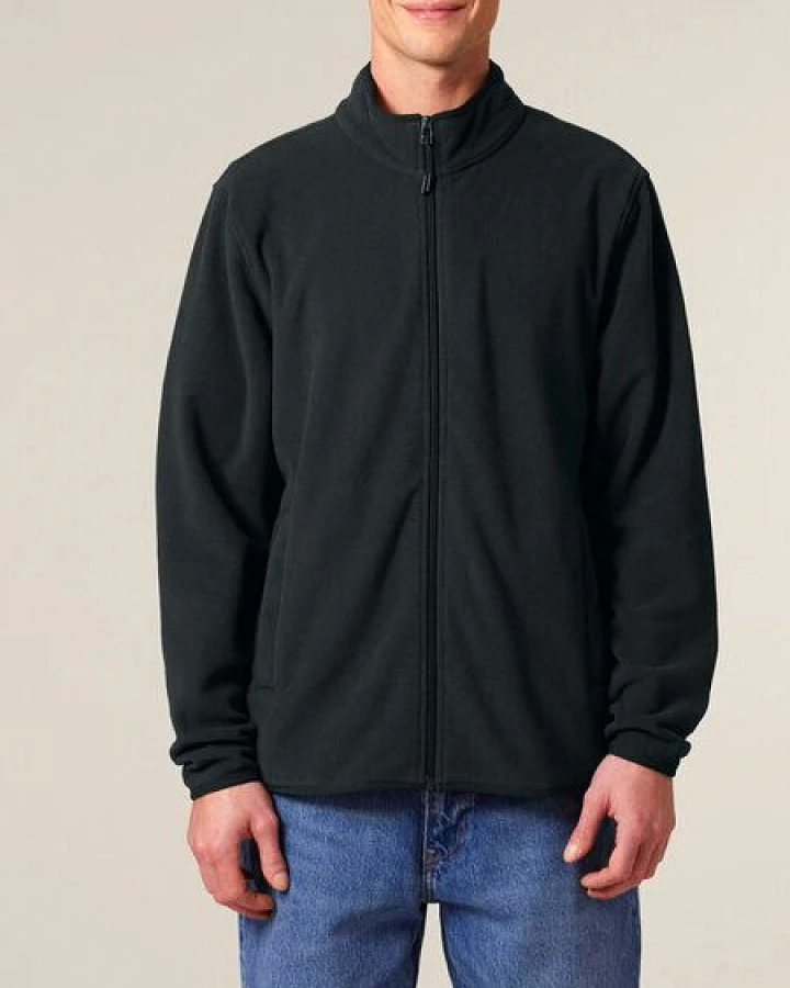 Human Family Basic Herren Fleecejacke "Clue" aus recyceltem Polyester