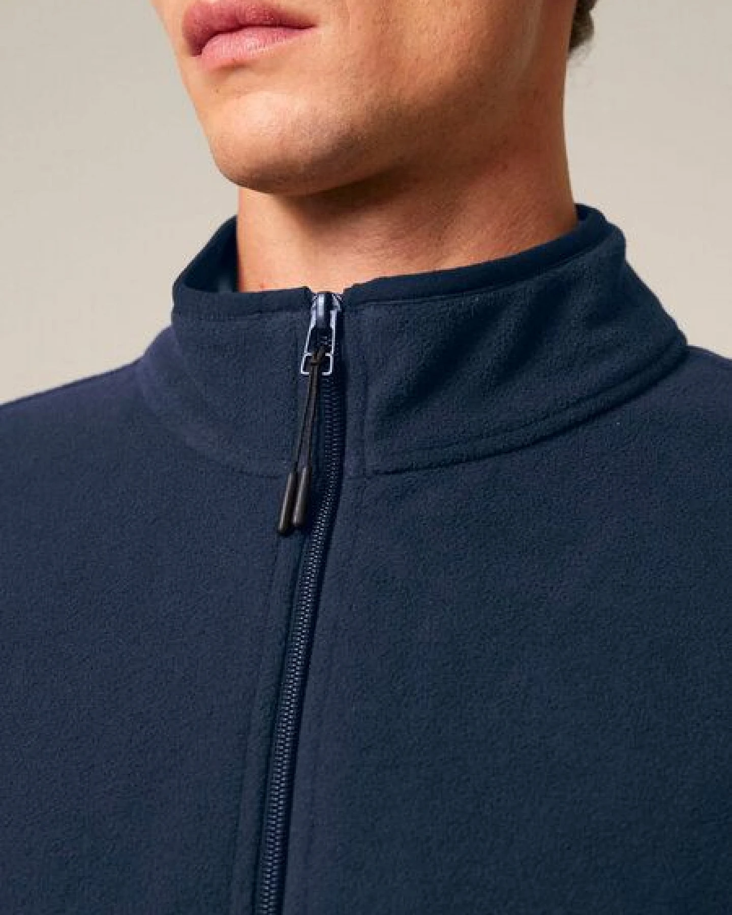 Human Family Basic Herren Fleecejacke "Clue" aus recyceltem Polyester – Ansicht 2