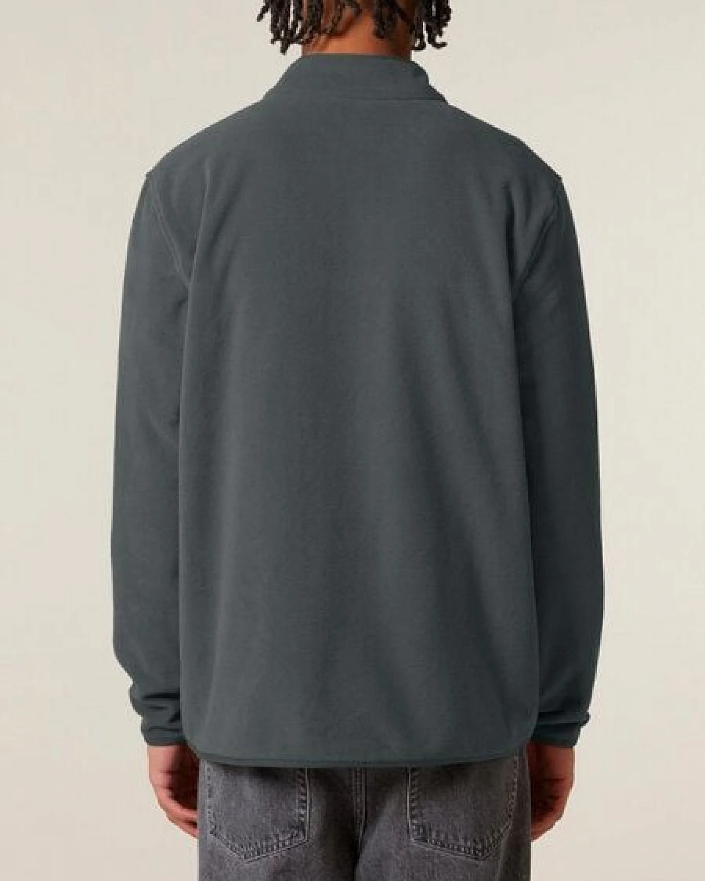 Human Family Basic Herren Fleecejacke "Clue" aus recyceltem Polyester – Ansicht 4
