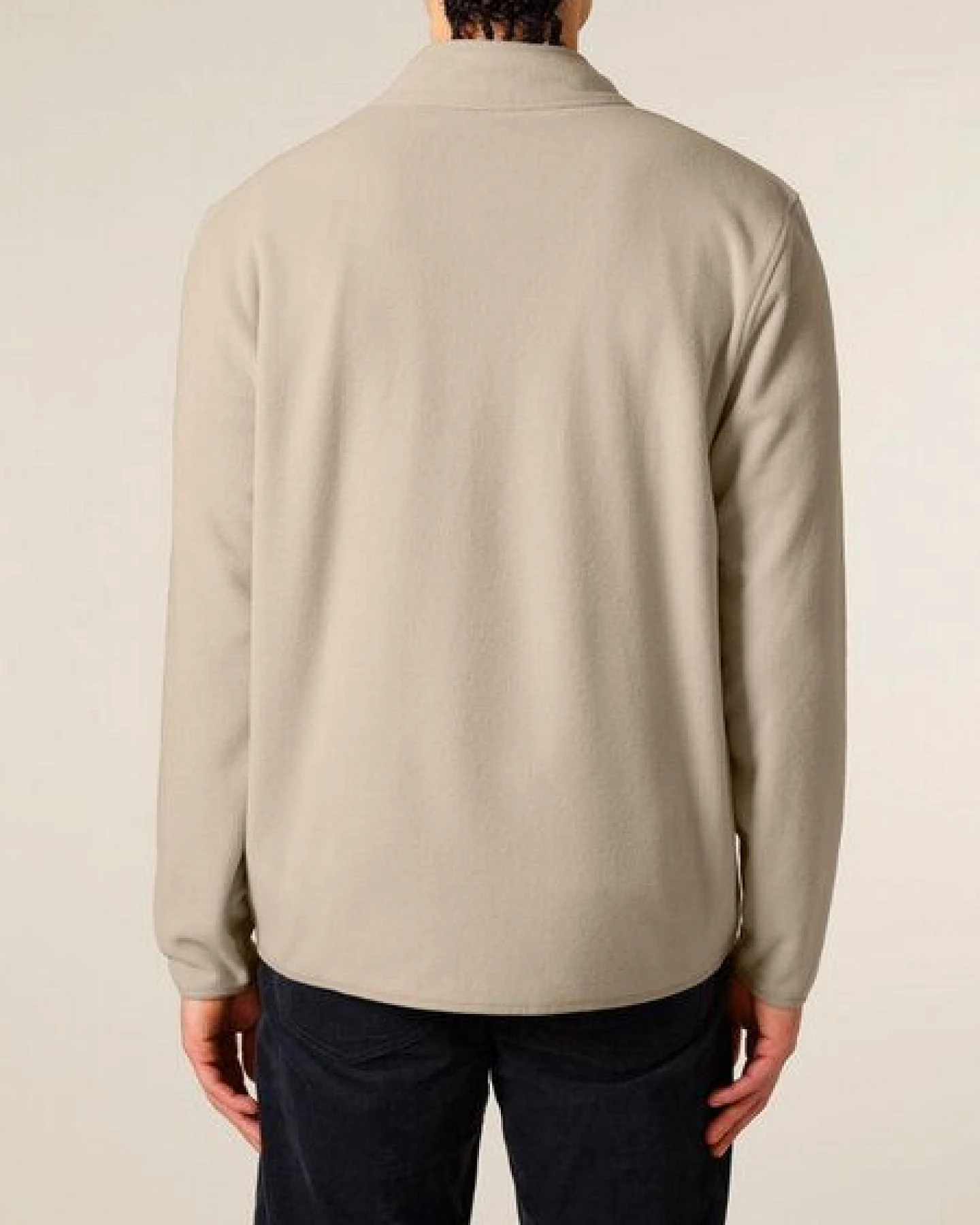 Human Family Basic Herren Fleecejacke "Clue" aus recyceltem Polyester – Ansicht 4