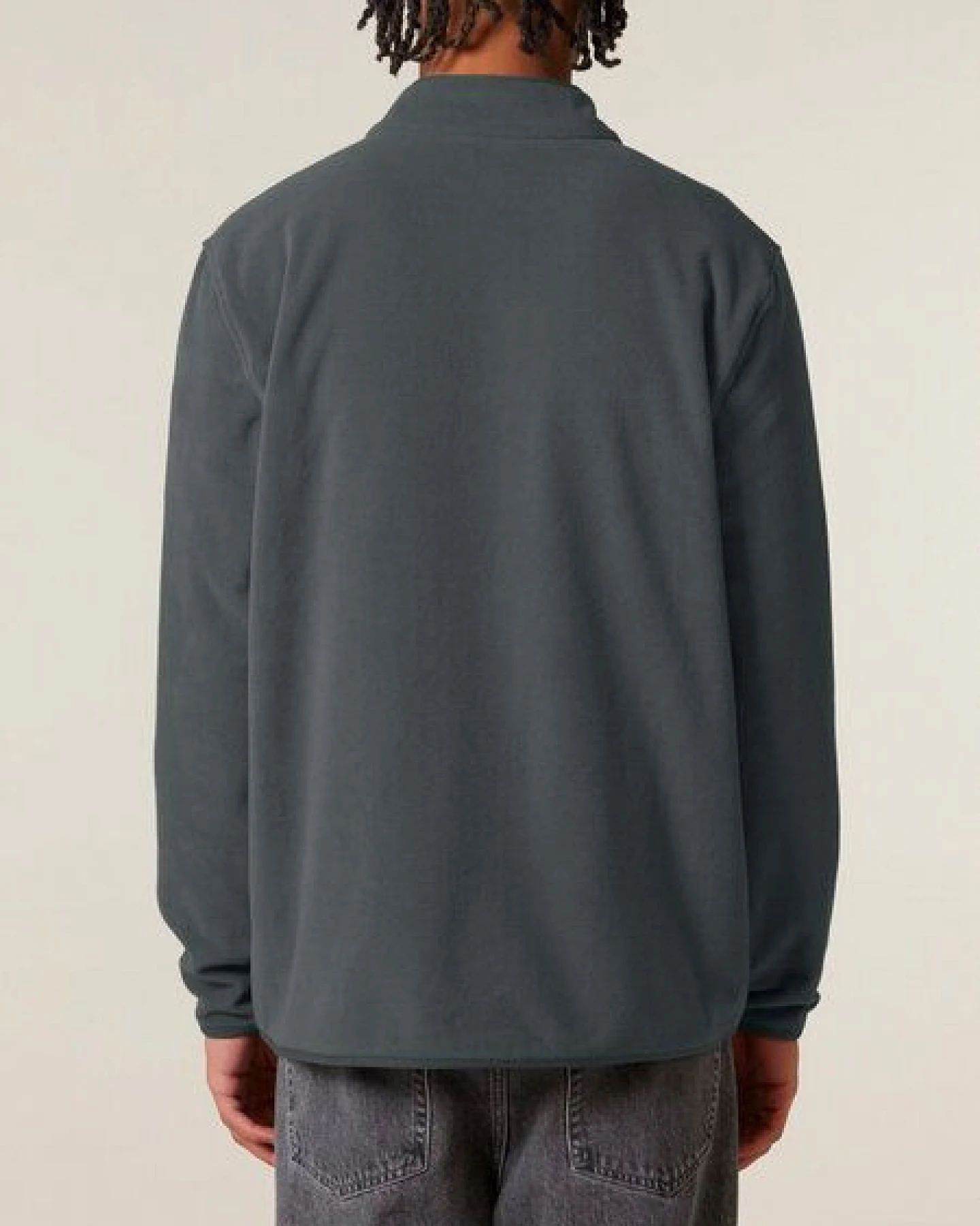 Human Family Basic Herren Fleecejacke "Clue" aus recyceltem Polyester – Ansicht 4