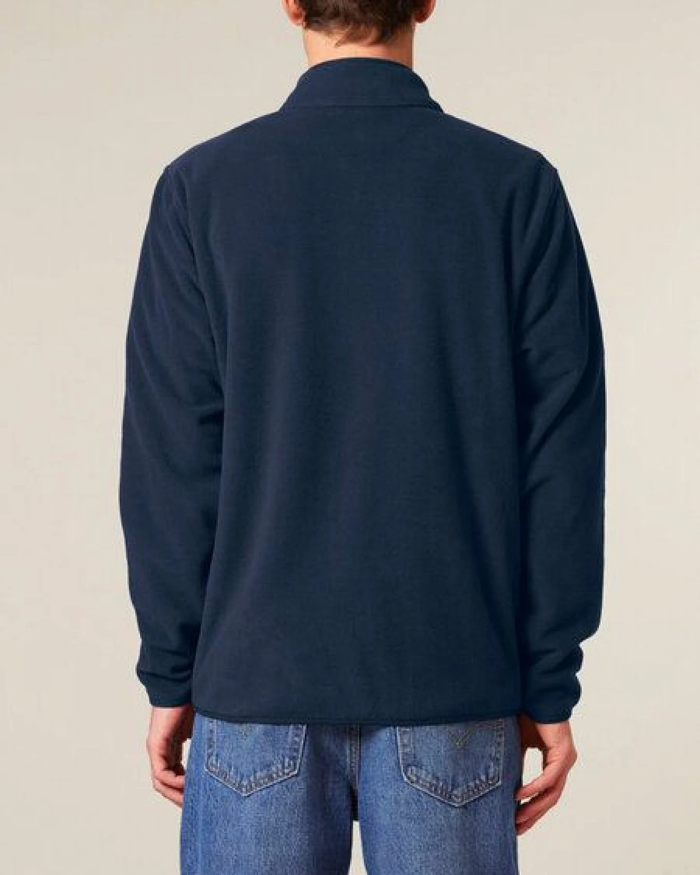 Human Family Basic Herren Fleecejacke "Clue" aus recyceltem Polyester – Ansicht 3