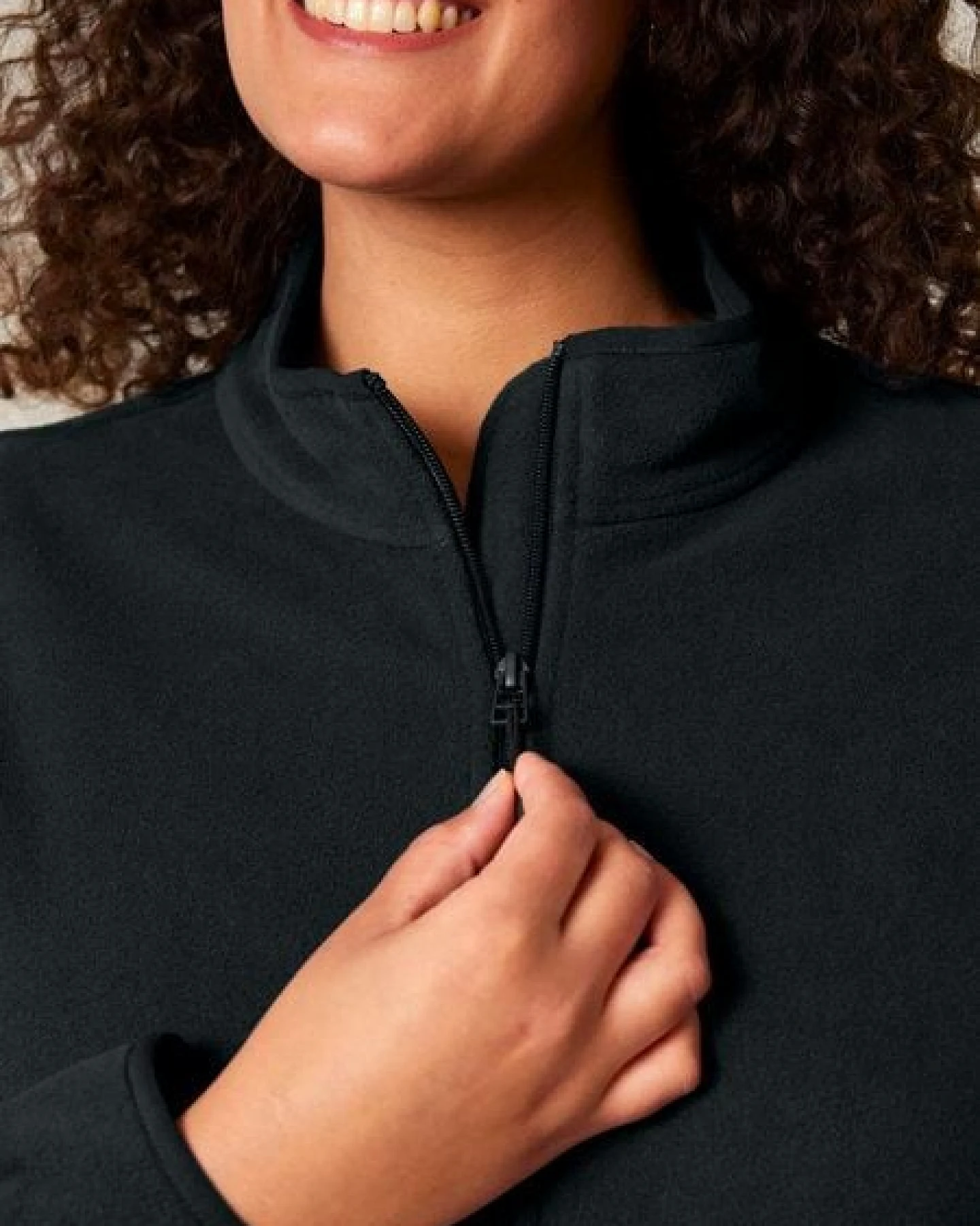 Human Family Basic Damen Fleecejacke "Guide" aus recyceltem Polyester – Ansicht 2