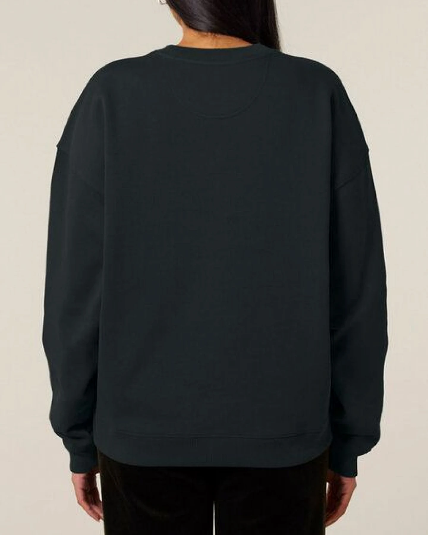 Human Family Bio Unisex oversize Sweatshirt - "Mountain Silhouette" – Ansicht 3