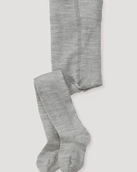 Produktseite: hessnatur Baby Woll-Strumpfhose aus Bio-Merinowolle mit Bio-Baumwolle - grau - Größe 50/56