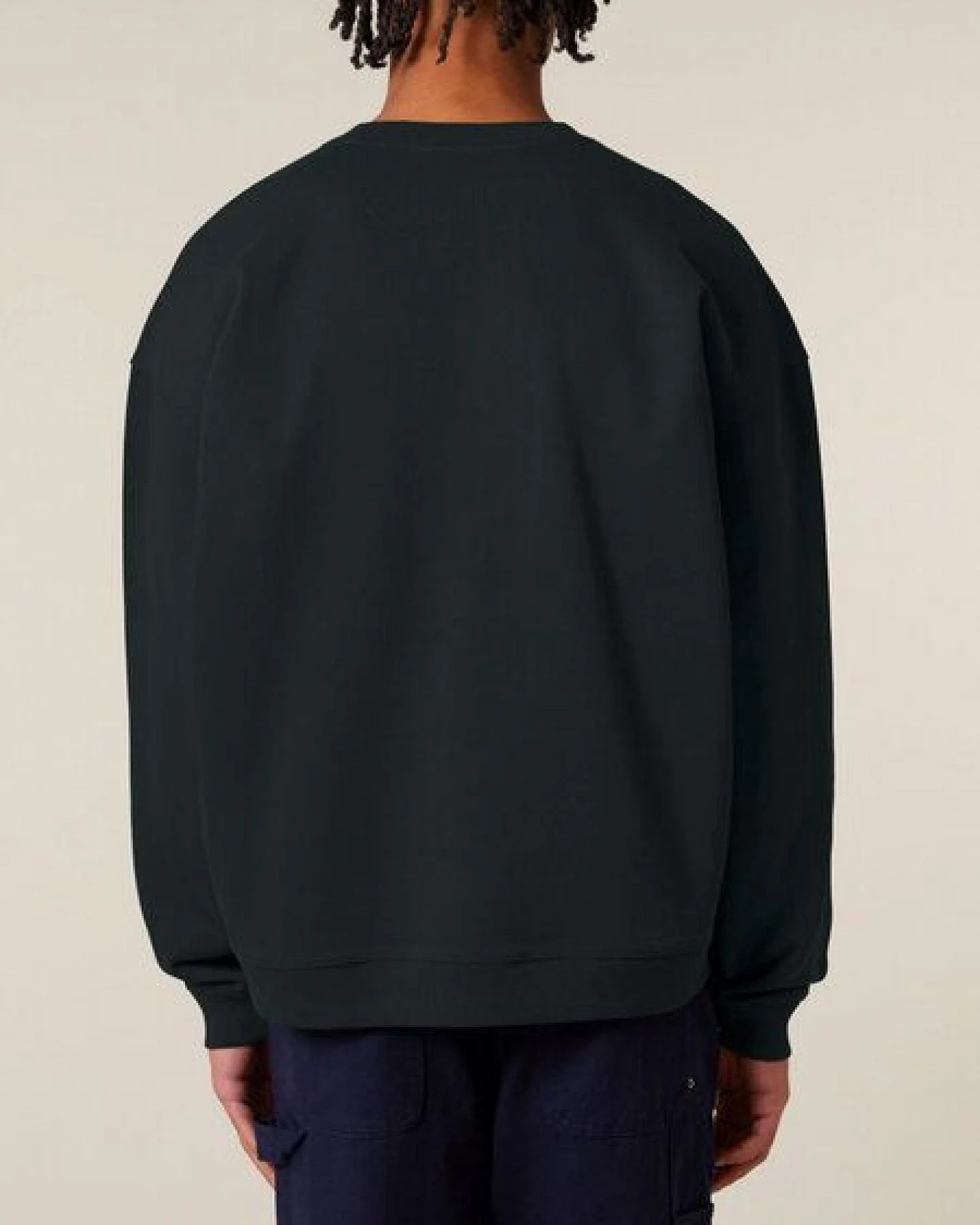 Human Family Bio Unisex oversize Sweatshirt - "Mountain Silhouette" – Ansicht 2