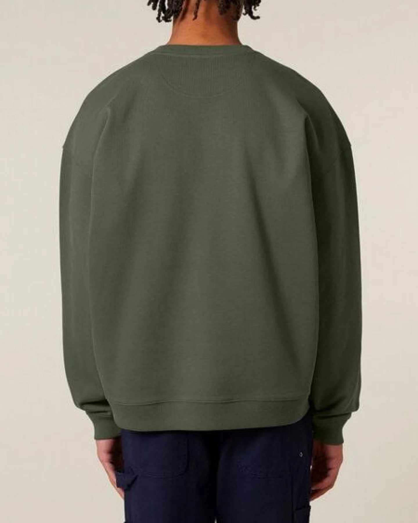 Human Family Bio Unisex oversize Sweatshirt - "Mountain Silhouette" – Ansicht 3