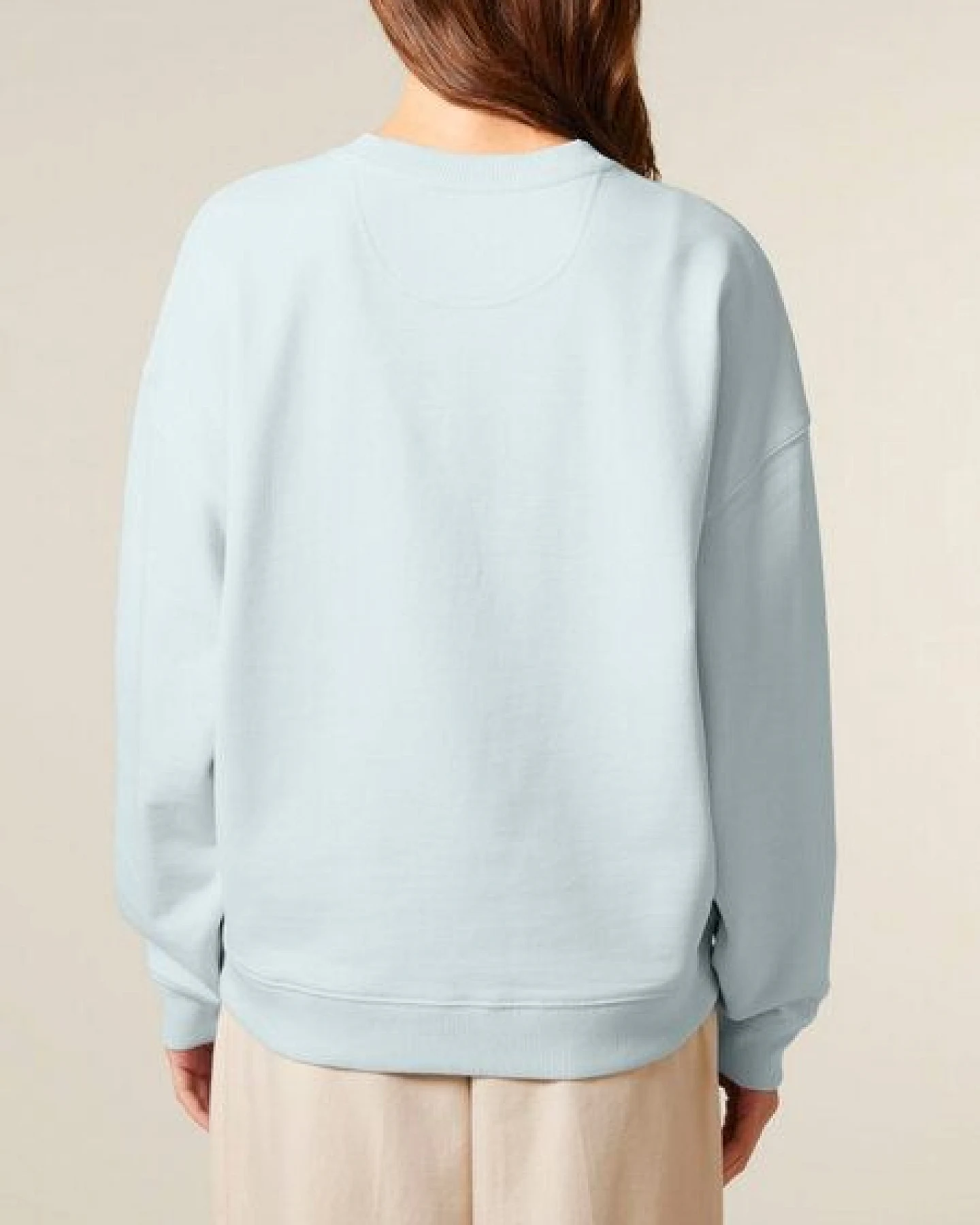 Human Family Bio Unisex oversize Sweatshirt - "Mountain Silhouette" – Ansicht 3