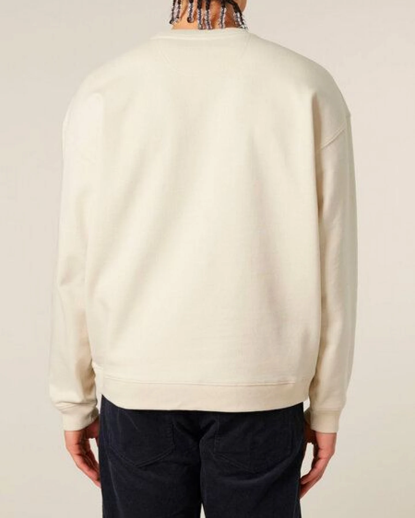 Human Family Bio Unisex oversize Sweatshirt - "Mountain Silhouette" – Ansicht 2