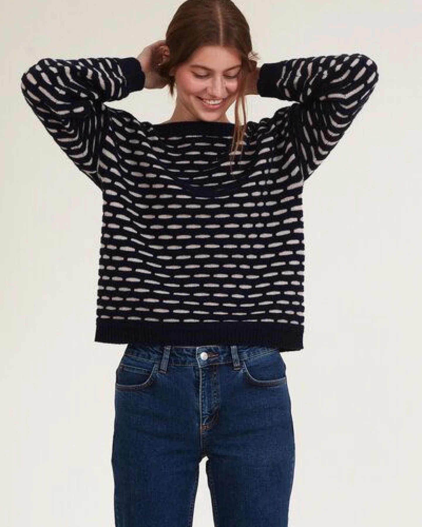 Basic Apparel Wave Wollpulli – Ansicht 2
