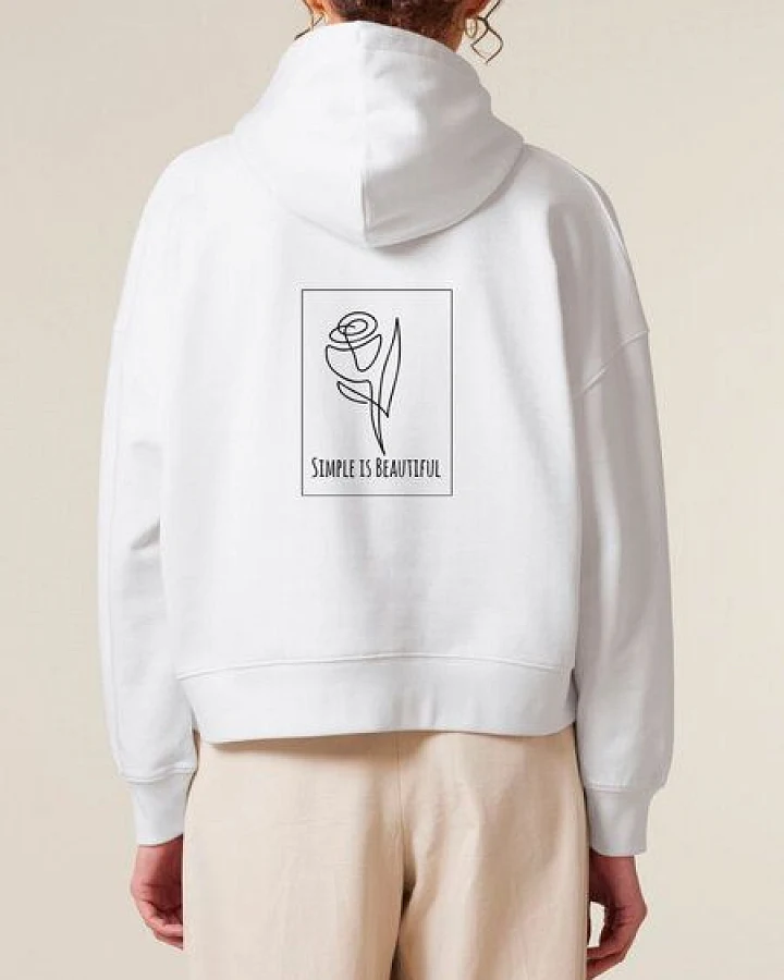 Human Family Bio Damen-Hoodie „Relax – Simple Beauty“