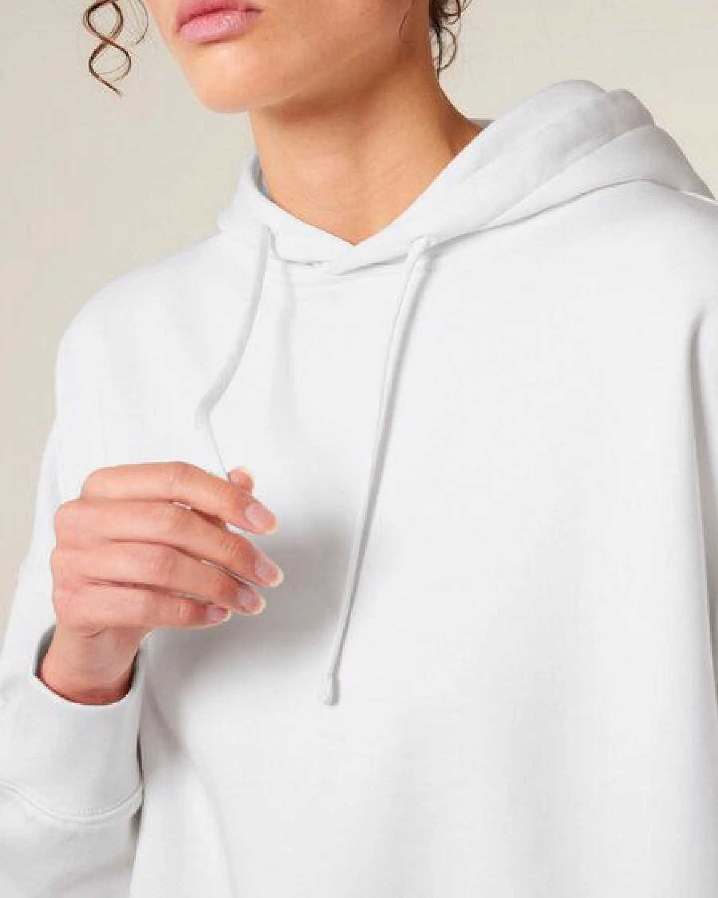 Human Family Bio Damen-Hoodie „Relax – Simple Beauty“ – Ansicht 2