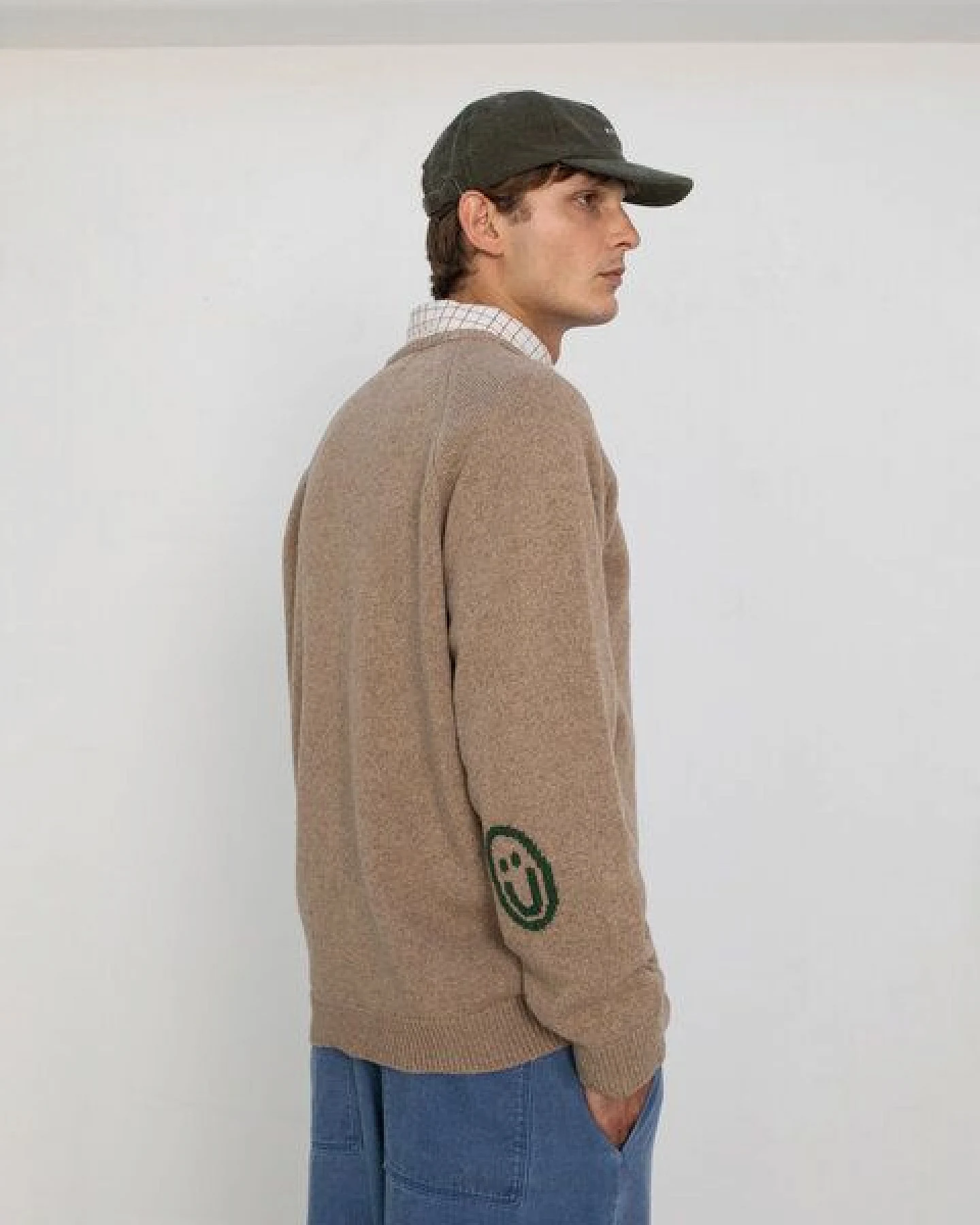 Rotholz Smiling Strickpullover aus recycelter Wolle – Ansicht 4