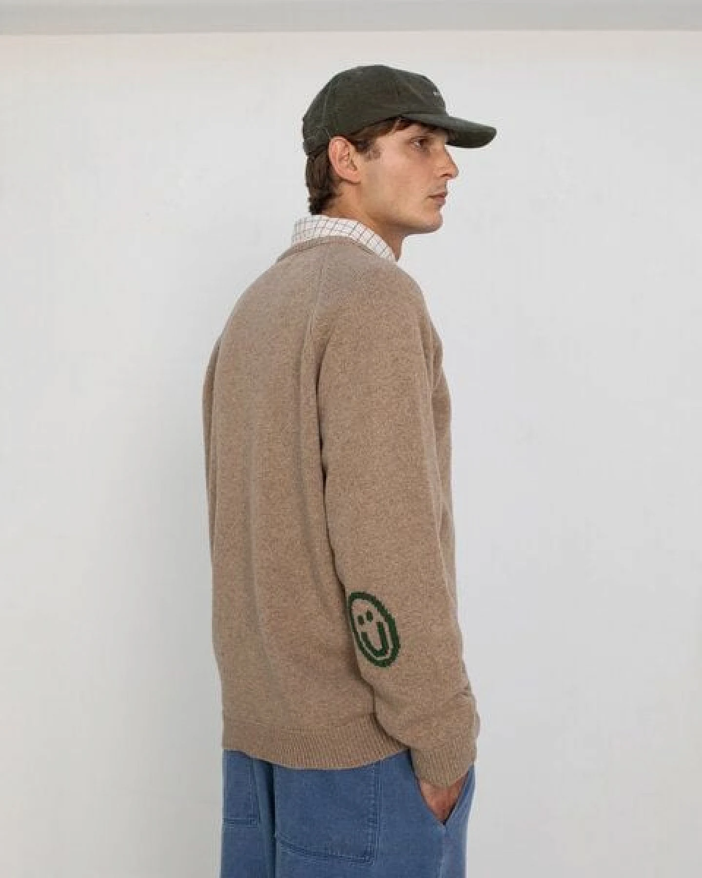 Rotholz Smiling Strickpullover aus recycelter Wolle – Ansicht 4