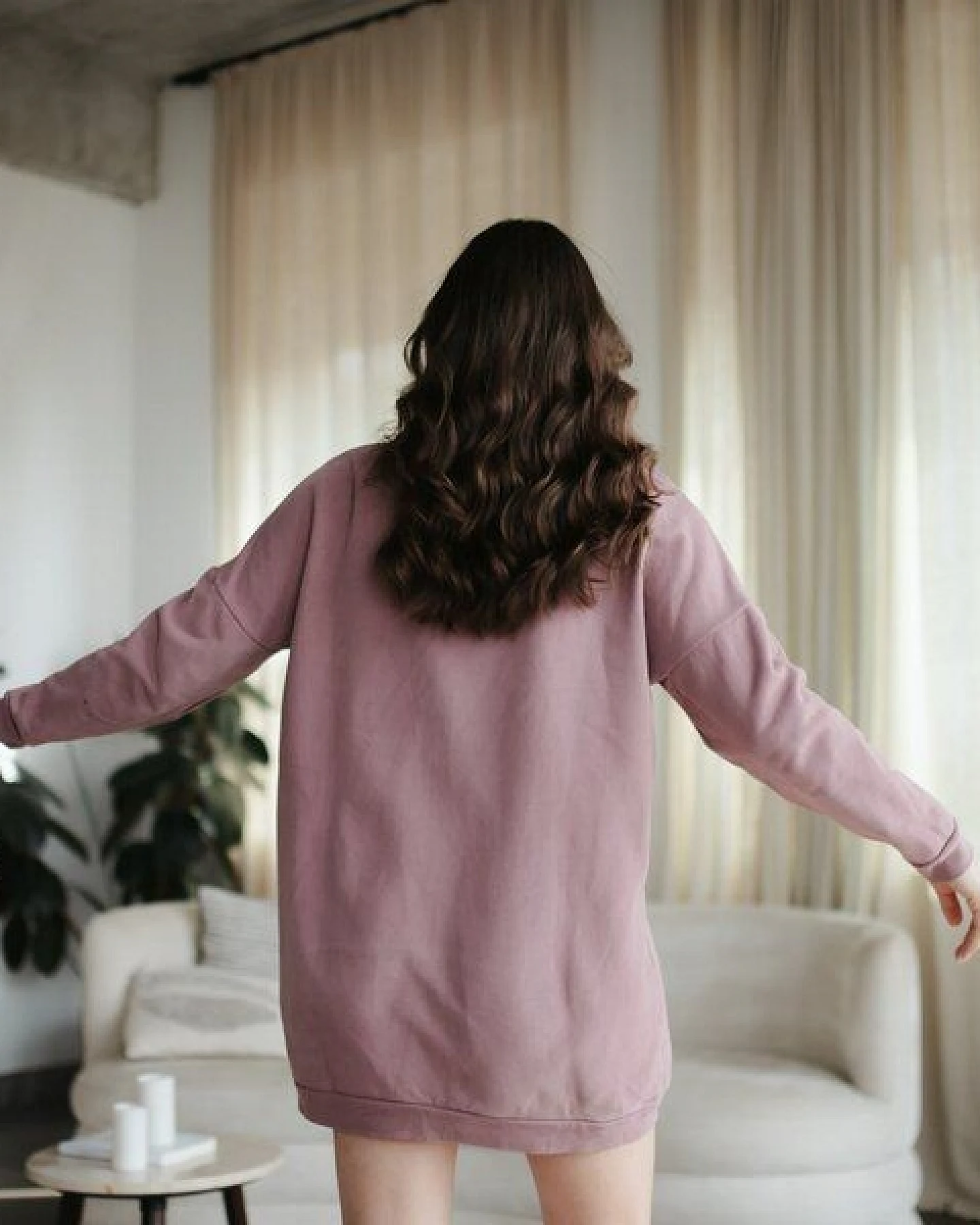 NORDLICHT Sweat Kleid Malin – Ansicht 3