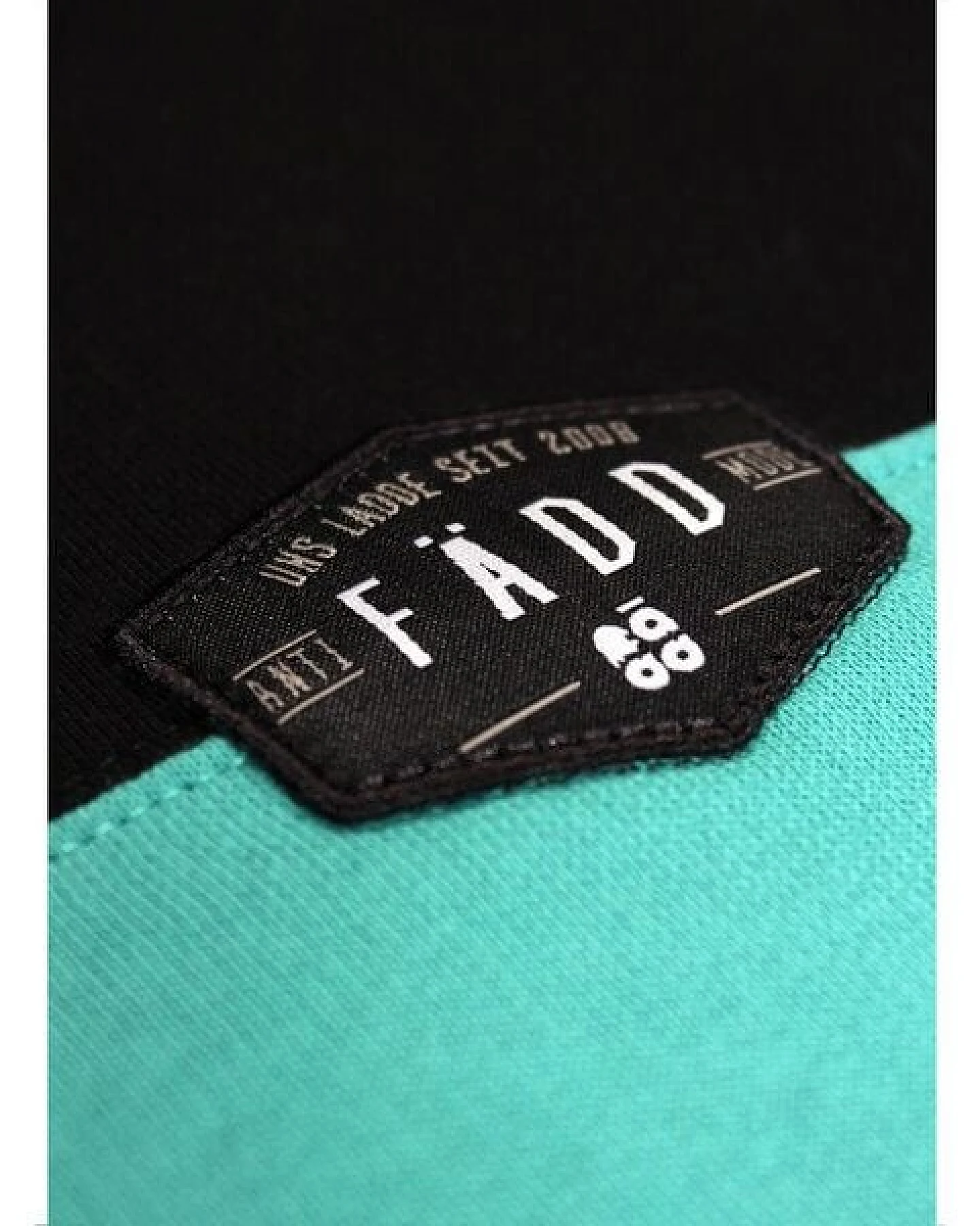 FÄDD Herren Sweatshirt Pullover aus Bio-Baumwolle "Fräsch Lain" Blau/Bunt – Ansicht 4