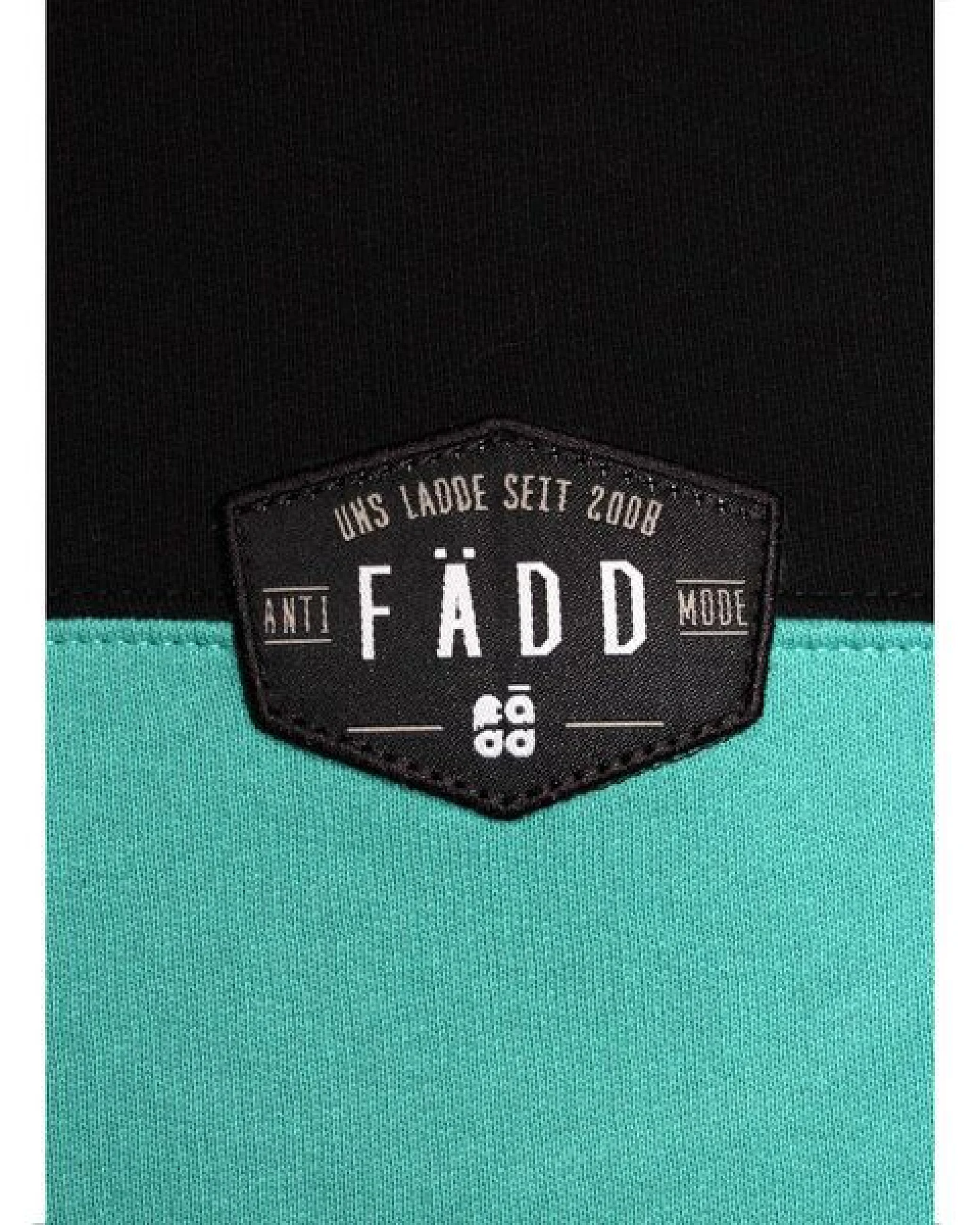 FÄDD Herren Sweatshirt Pullover aus Bio-Baumwolle "Fräsch Lain" Blau/Bunt – Ansicht 3