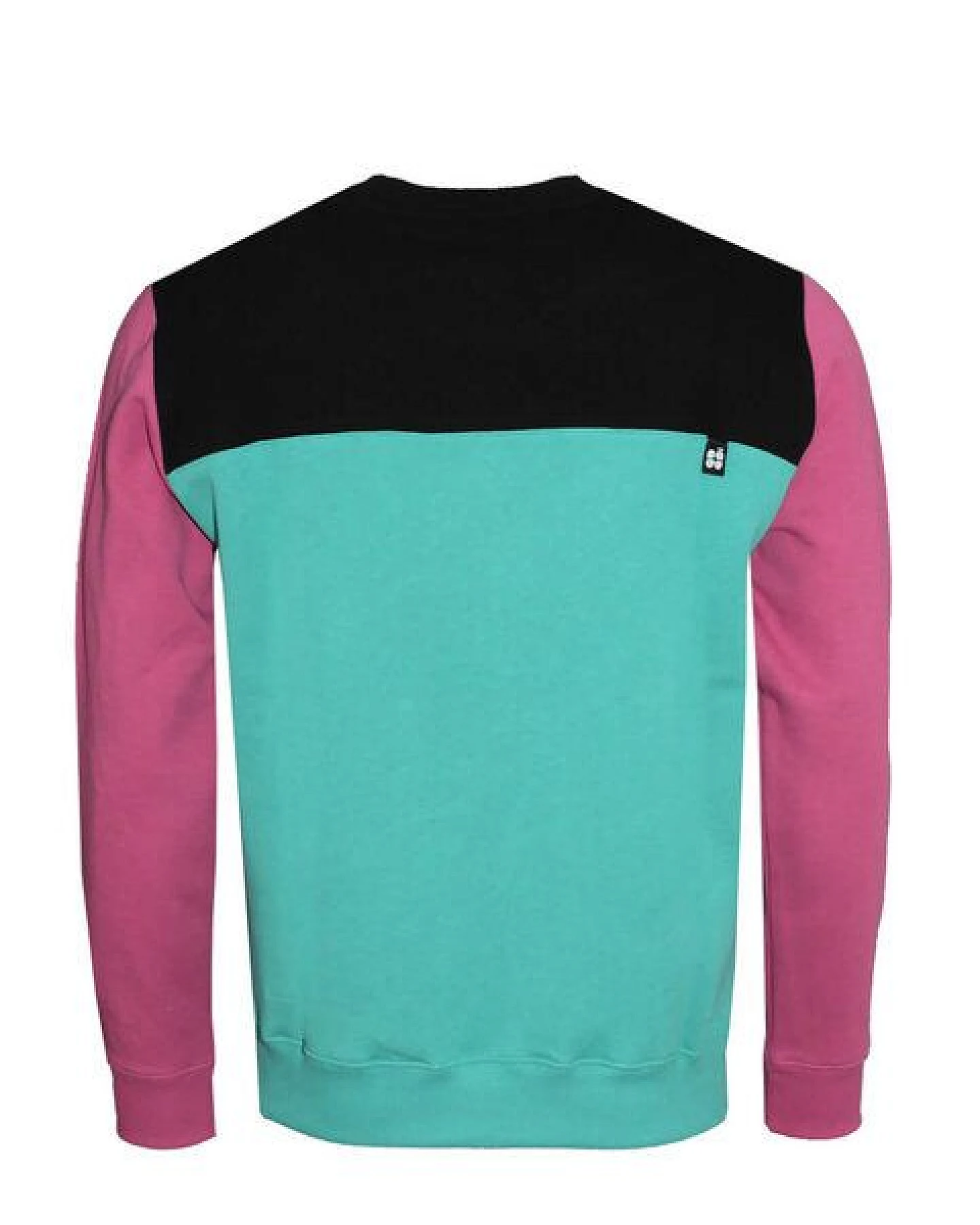 FÄDD Herren Sweatshirt Pullover aus Bio-Baumwolle "Fräsch Lain" Blau/Bunt – Ansicht 2