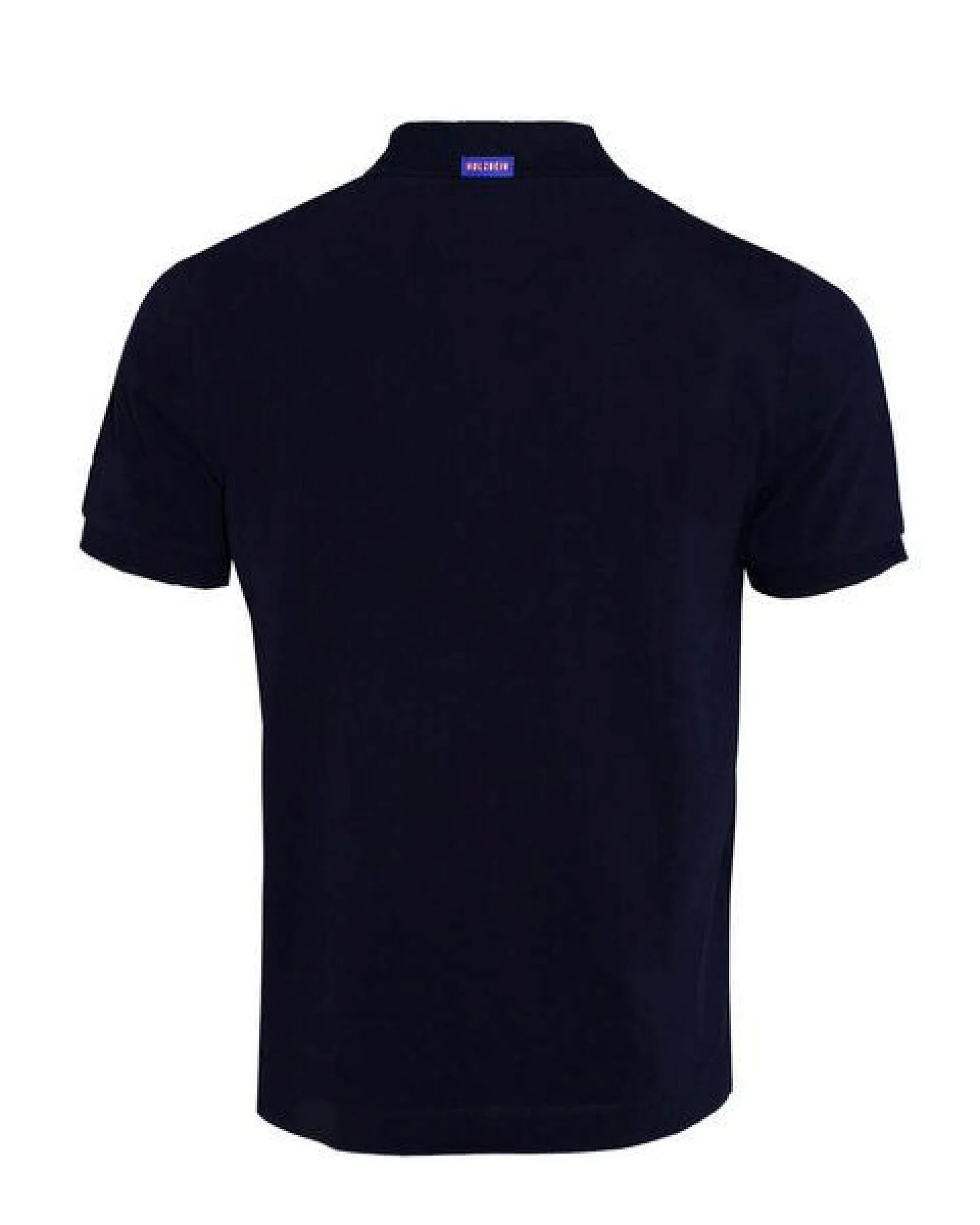 FÄDD Herren Poloshirt Bio-Baumwolle "HOLZBEIN Möwe" Navy/ Blau – Ansicht 3