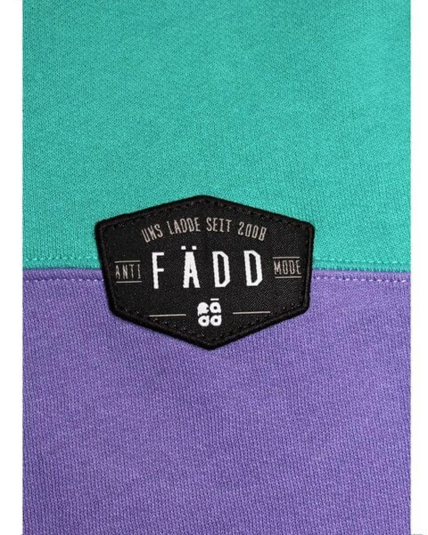 FÄDD Herren Sweatshirt Hoodie aus Bio-Baumwolle "Fräsch Lain Klässik" Bunt – Ansicht 4
