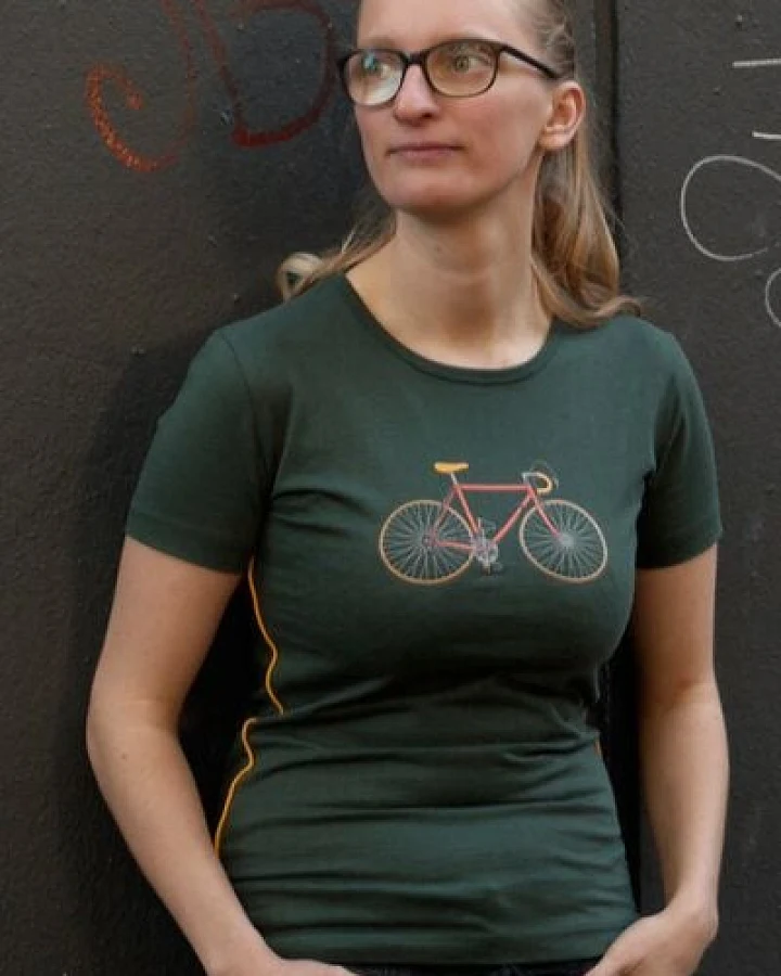 T-Shirtladen-Marktstrasse GmbH Rennrad Girl-T-Shirt