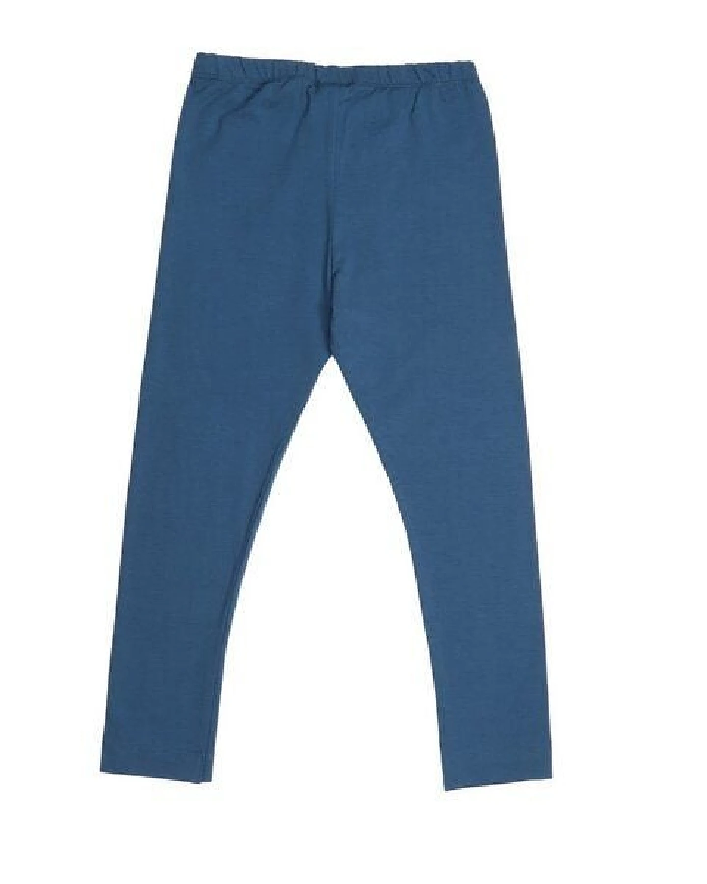 Kinder Leggings GOTS zertifiziert, Bio-Baumwolle, navy, weich & elastisch, bequemer Bund, Alltag – Walkiddy – Ansicht 3