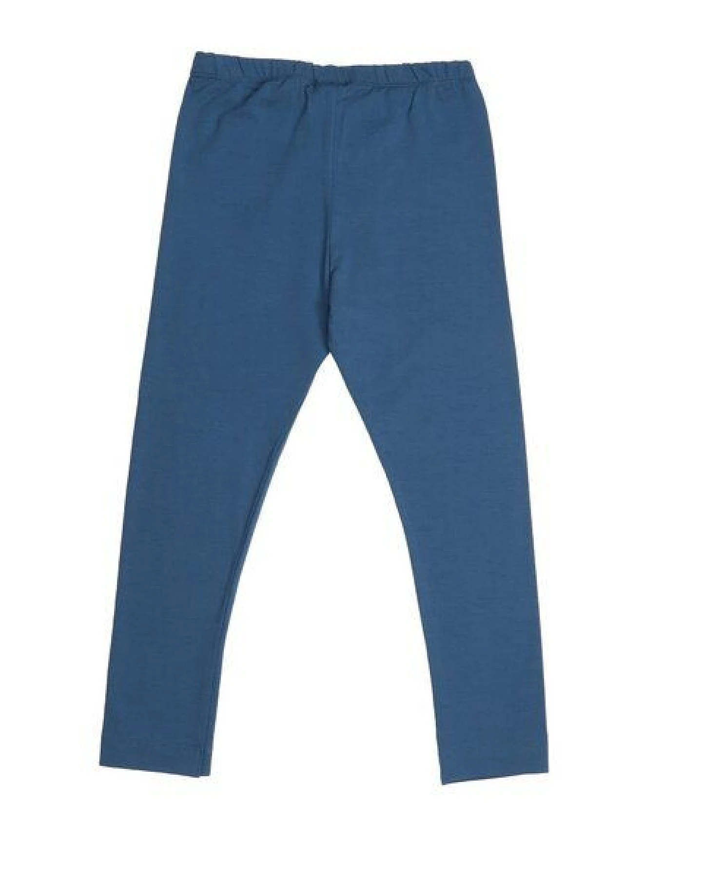 Kinder Leggings GOTS zertifiziert, Bio-Baumwolle, navy, weich & elastisch, bequemer Bund, Alltag – Walkiddy – Ansicht 3