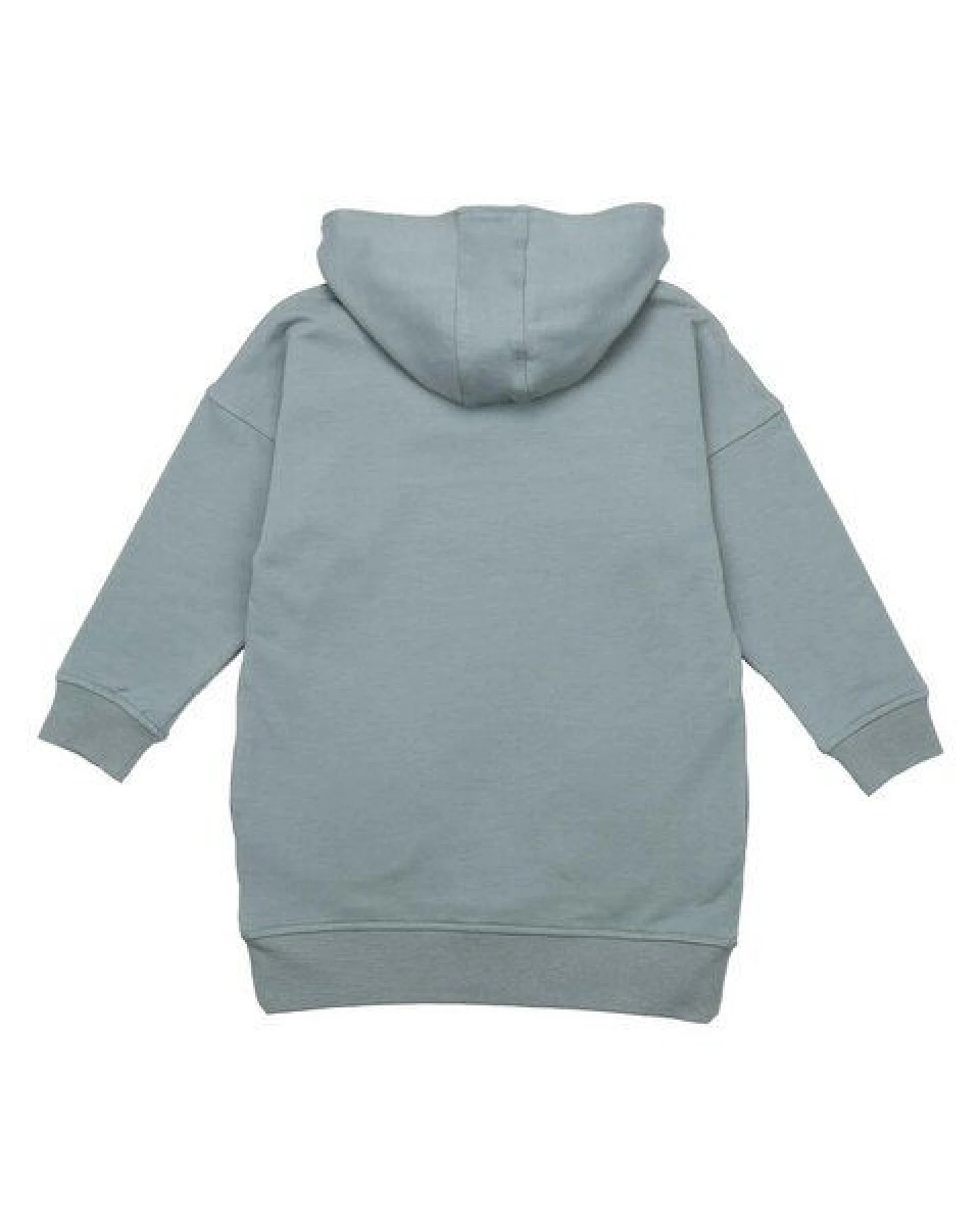 Walkiddy Green Hoodie Dress - Bio-Baumwolle, nachhaltig, GOTS-zertifiziert, kinderfreundlich – Ansicht 3