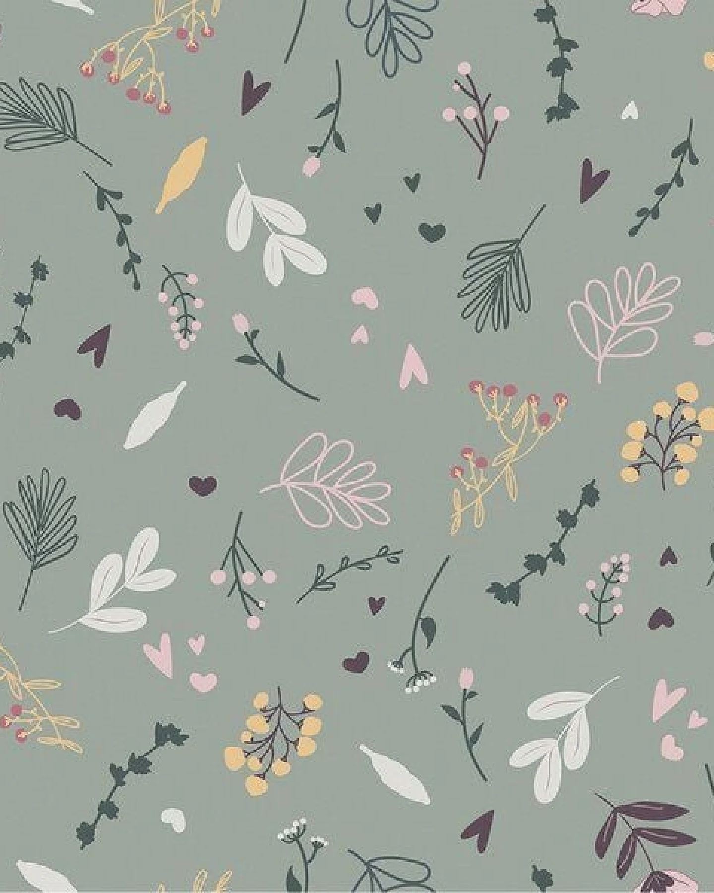Bio-Baumwolle Kinder Sweatshirt 'Tiny Flowers' Grün - GOTS Zertifiziert, Allergikerfreundlich, Nachhaltig von Walkiddy – Ansicht 4