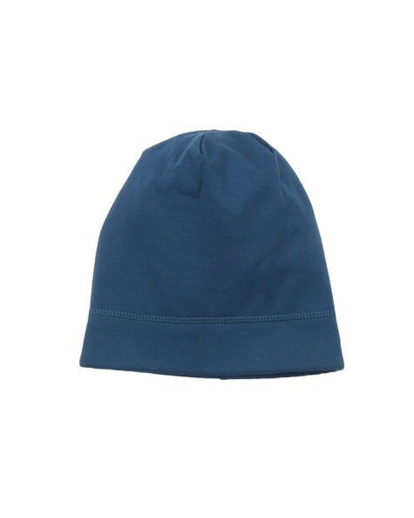 Kinder Mütze GOTS zertifiziert Bio-Baumwolle, Blau (Navy), Walkiddy – Ansicht 4