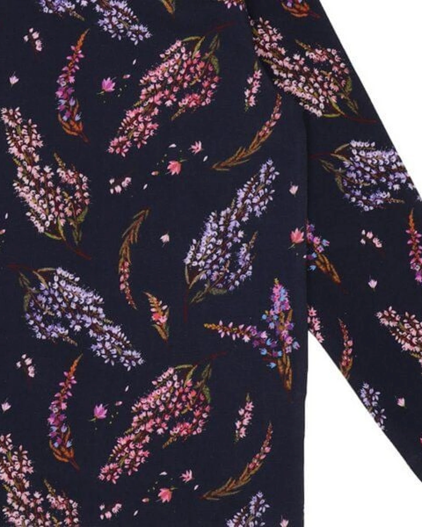 Kinder Langarmshirt GOTS-zertifiziert aus Bio-Baumwolle, blau mit Heideblüten-Muster – Walkiddy, weich & hautfreundlich für jeden Tag – Ansicht 3