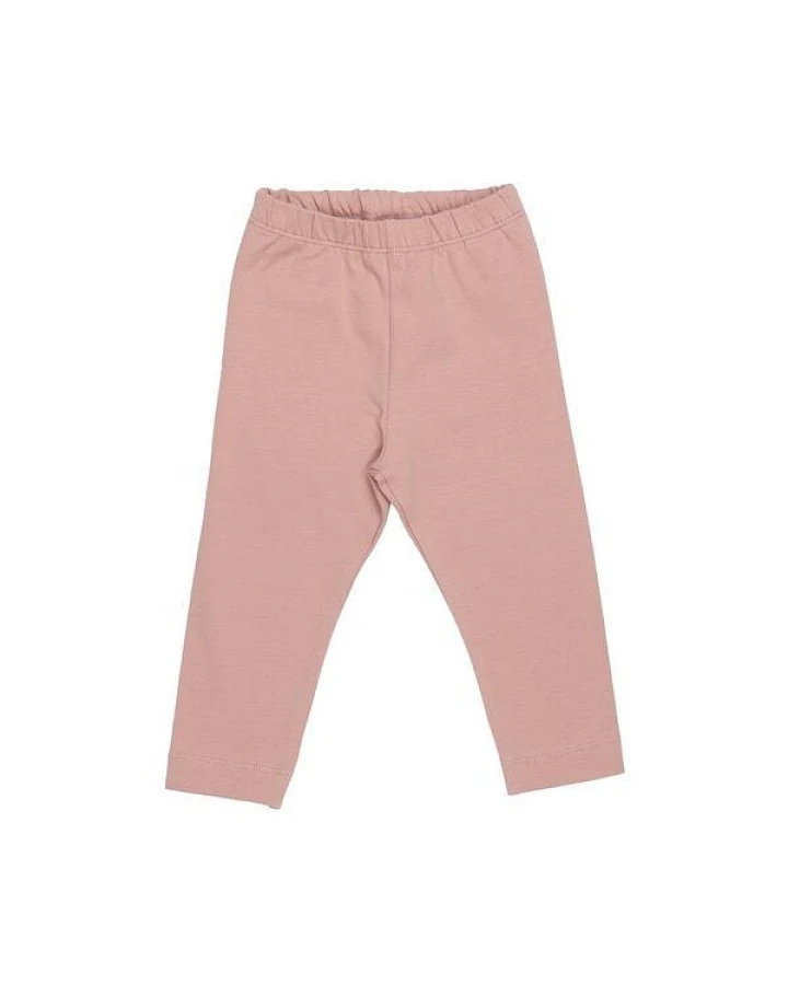 Kinder Leggings GOTS zertifiziert Bio-Baumwolle, Altrosa, Walkiddy
