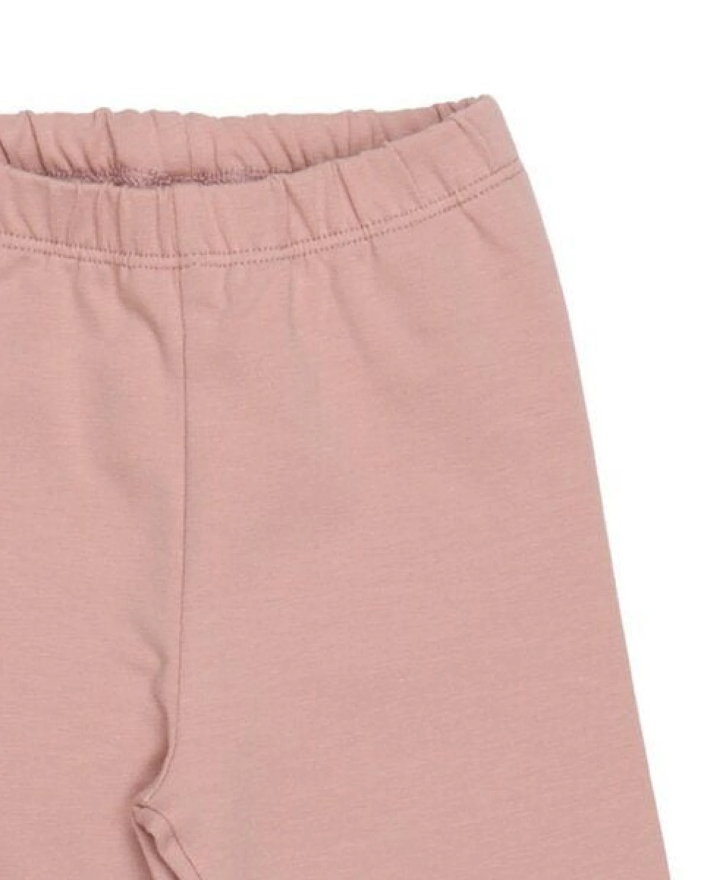 Kinder Leggings GOTS zertifiziert Bio-Baumwolle, Altrosa, Walkiddy – Ansicht 4