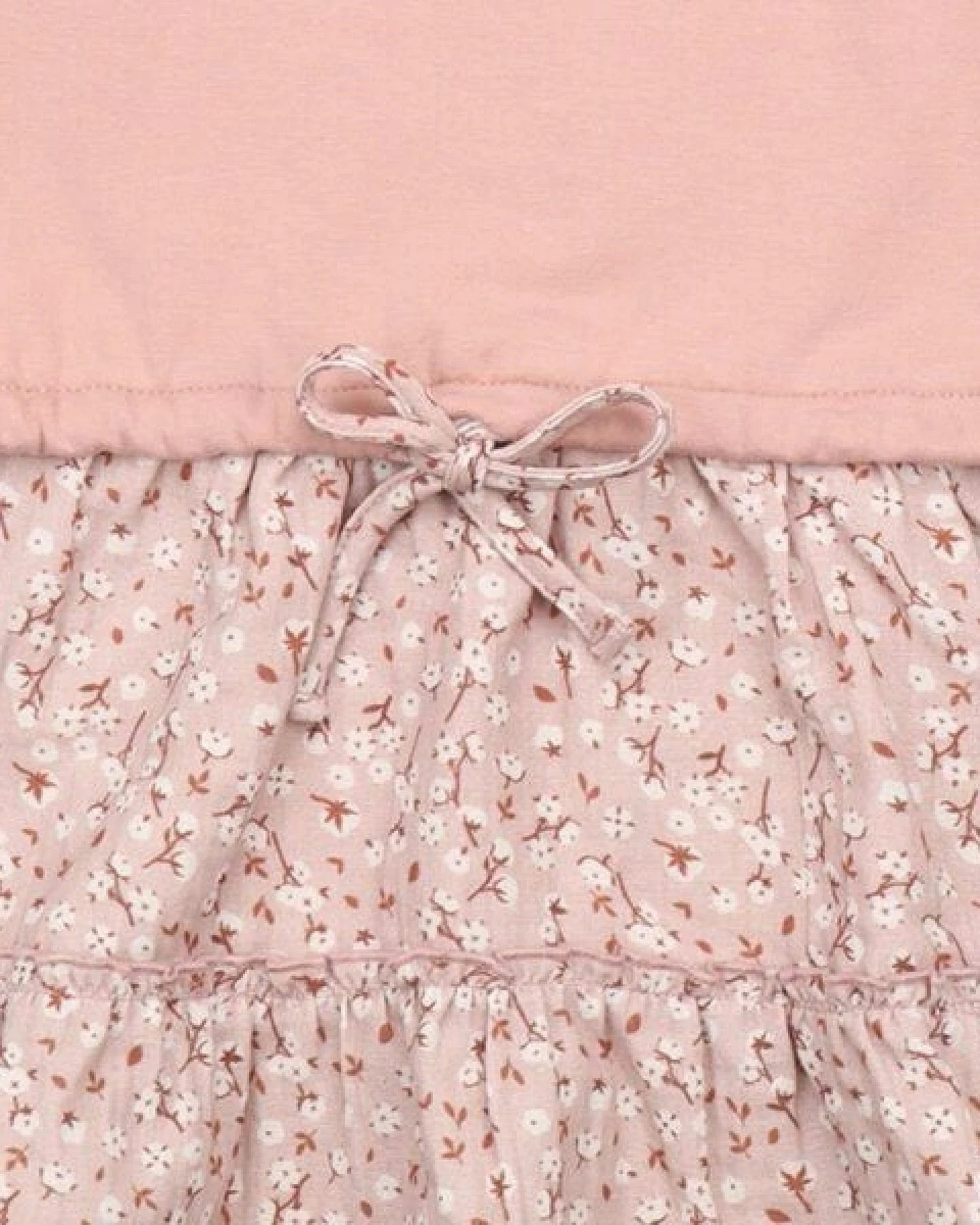 Walkiddy Mini Cottons Bio-Sweat Dress Rosa - Stilvolles & Hypoallergenes Kleid für Kinder – GOTS zertifiziert – Ansicht 4