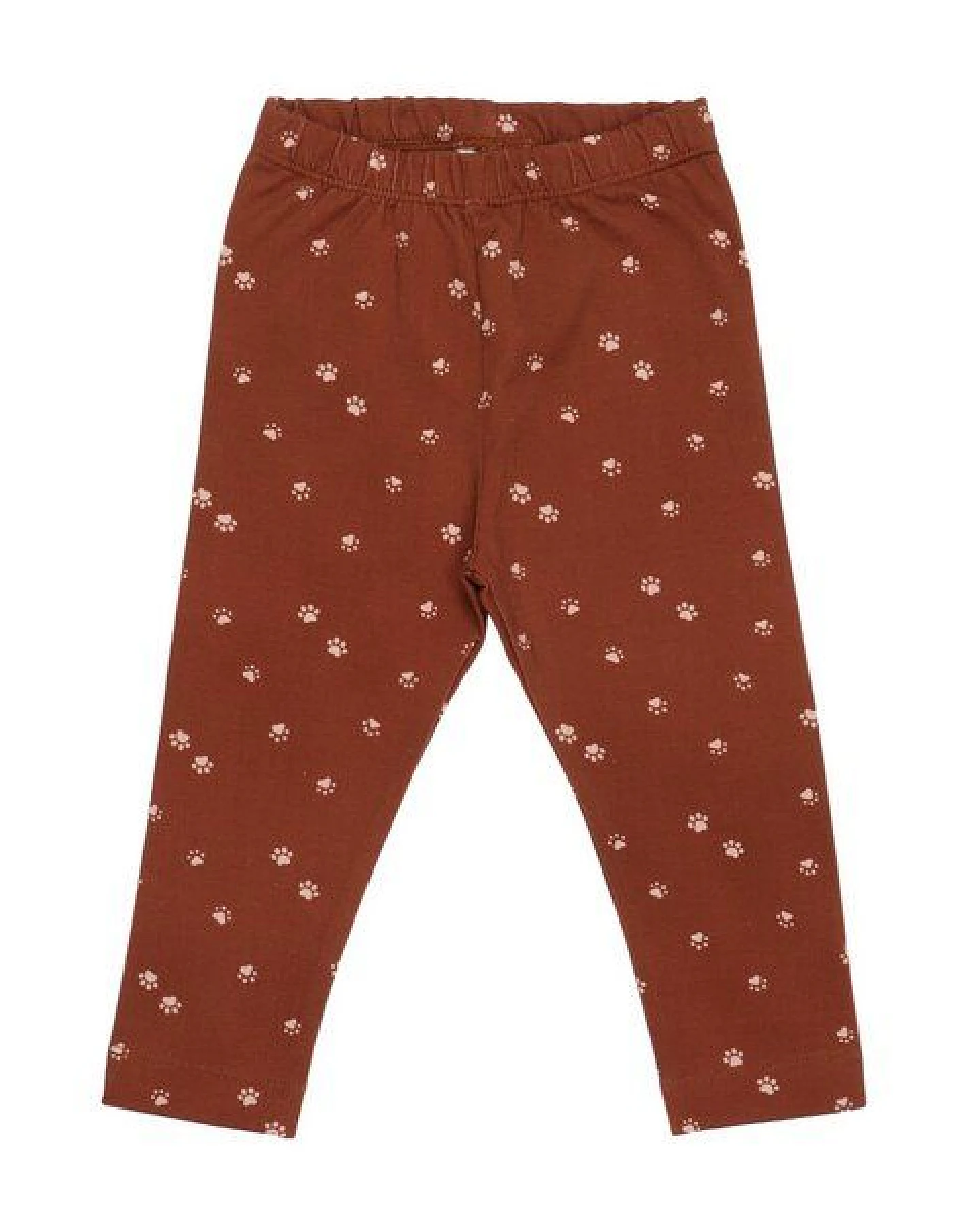 Bio Paw-Leggings von Walkiddy - Kindermode mit Pfoten-Print, GOTS-zertifizierte Bio-Baumwolle, allergikerfreundlich, fair und nachhaltig produziert – Ansicht 2