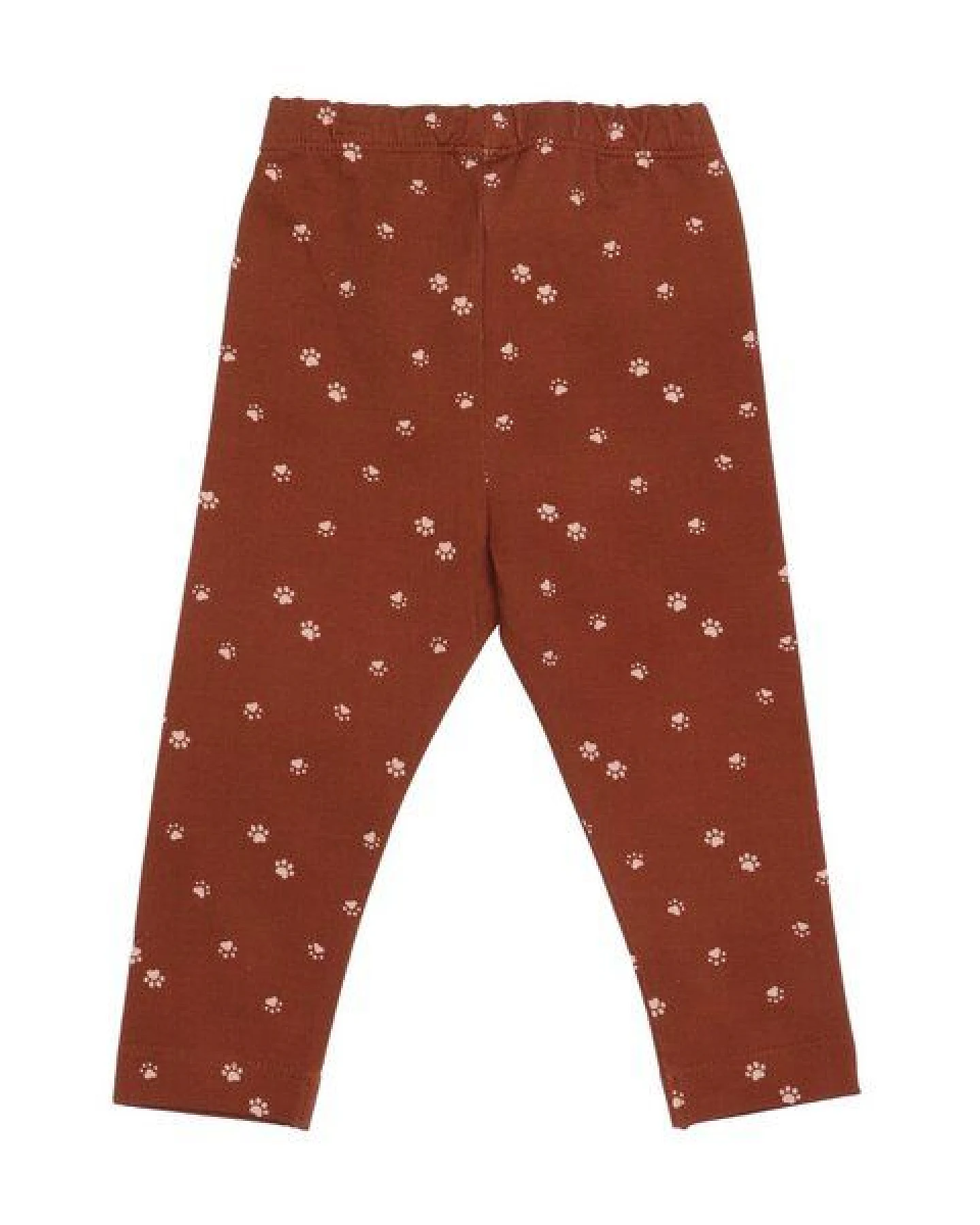 Bio Paw-Leggings von Walkiddy - Kindermode mit Pfoten-Print, GOTS-zertifizierte Bio-Baumwolle, allergikerfreundlich, fair und nachhaltig produziert – Ansicht 3