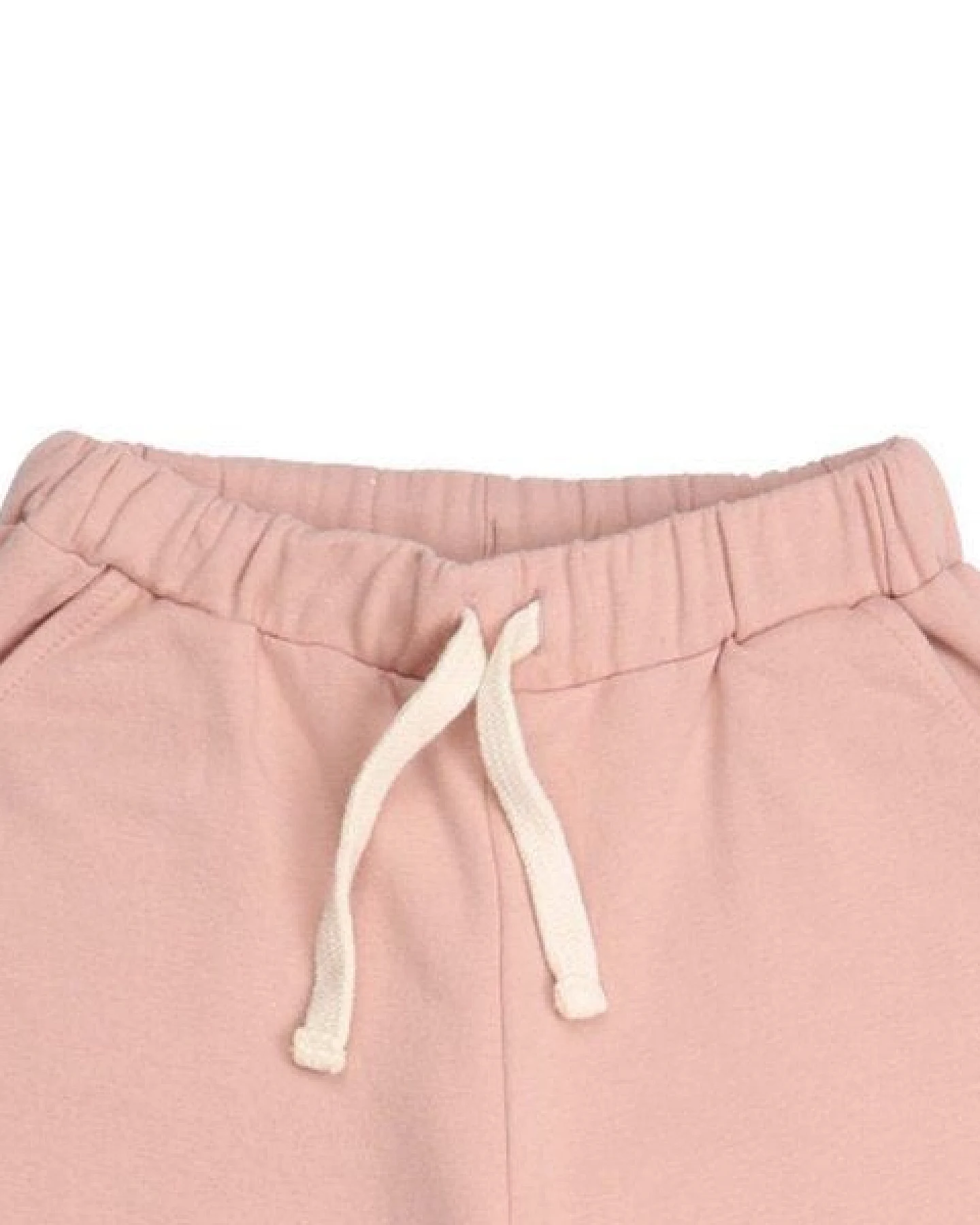 Kinderhose weit GOTS zertifiziert, Bio-Baumwolle, rosa, Katzenmuster, bequem, elastischer Bund – Walkiddy – Ansicht 3