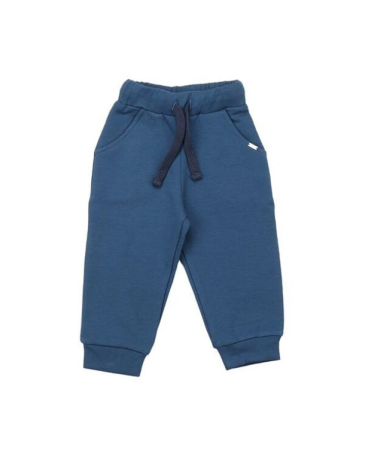 Kinder Baggy Hose GOTS zertifiziert Bio-Baumwolle, Navyblau, Walkiddy