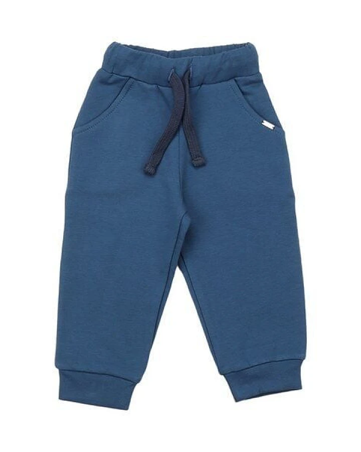 Kinder Baggy Hose GOTS zertifiziert Bio-Baumwolle, Navyblau, Walkiddy