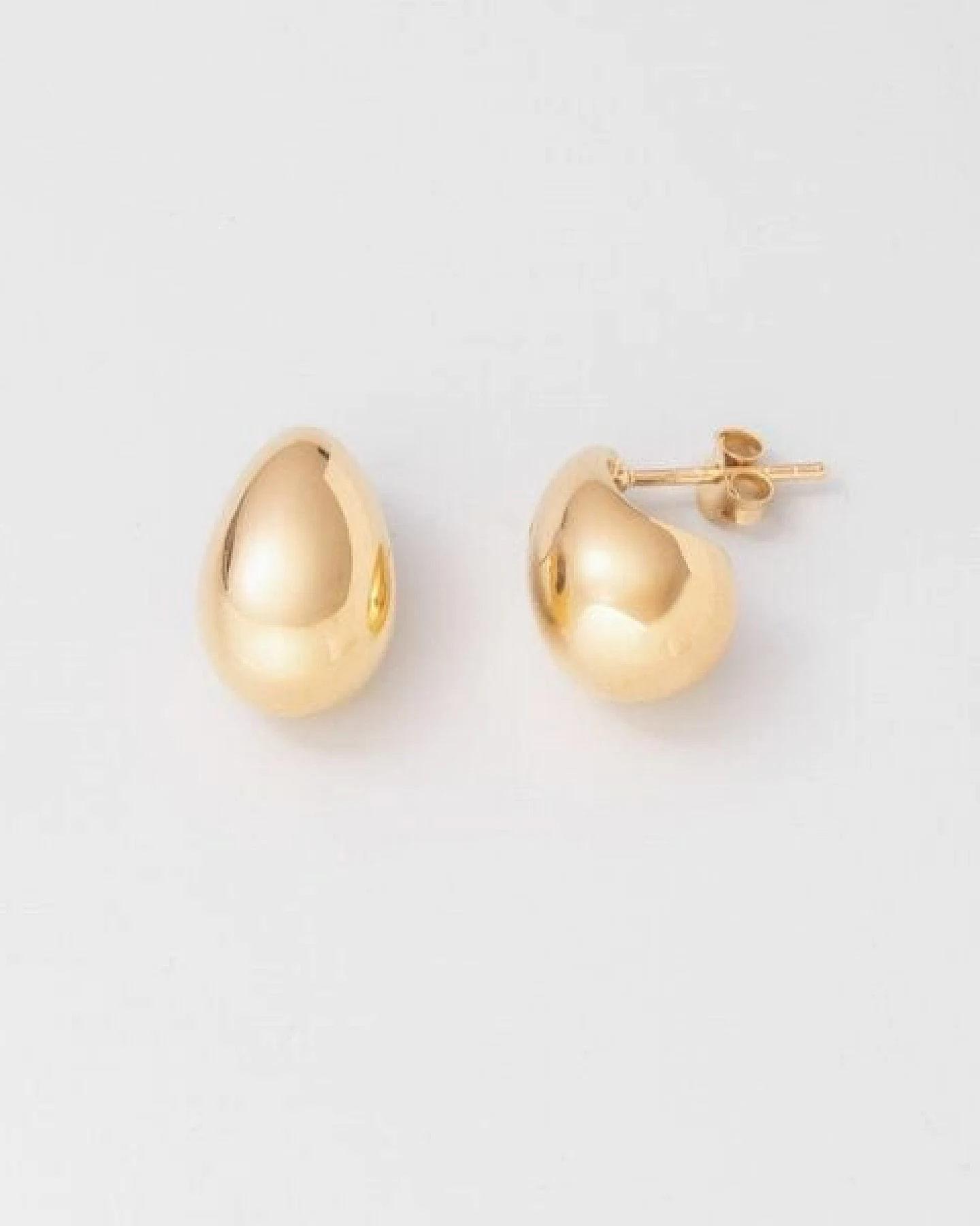 fejn jewelry Ohrstecker 'big drop' in Tropfenform – Ansicht 3