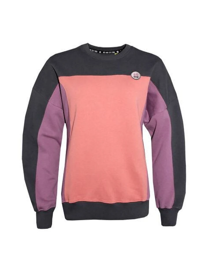 FÄDD Damen Sweatshirt Pullover aus Bio-Baumwolle "Fräsch Lain Bätwing" Bunt