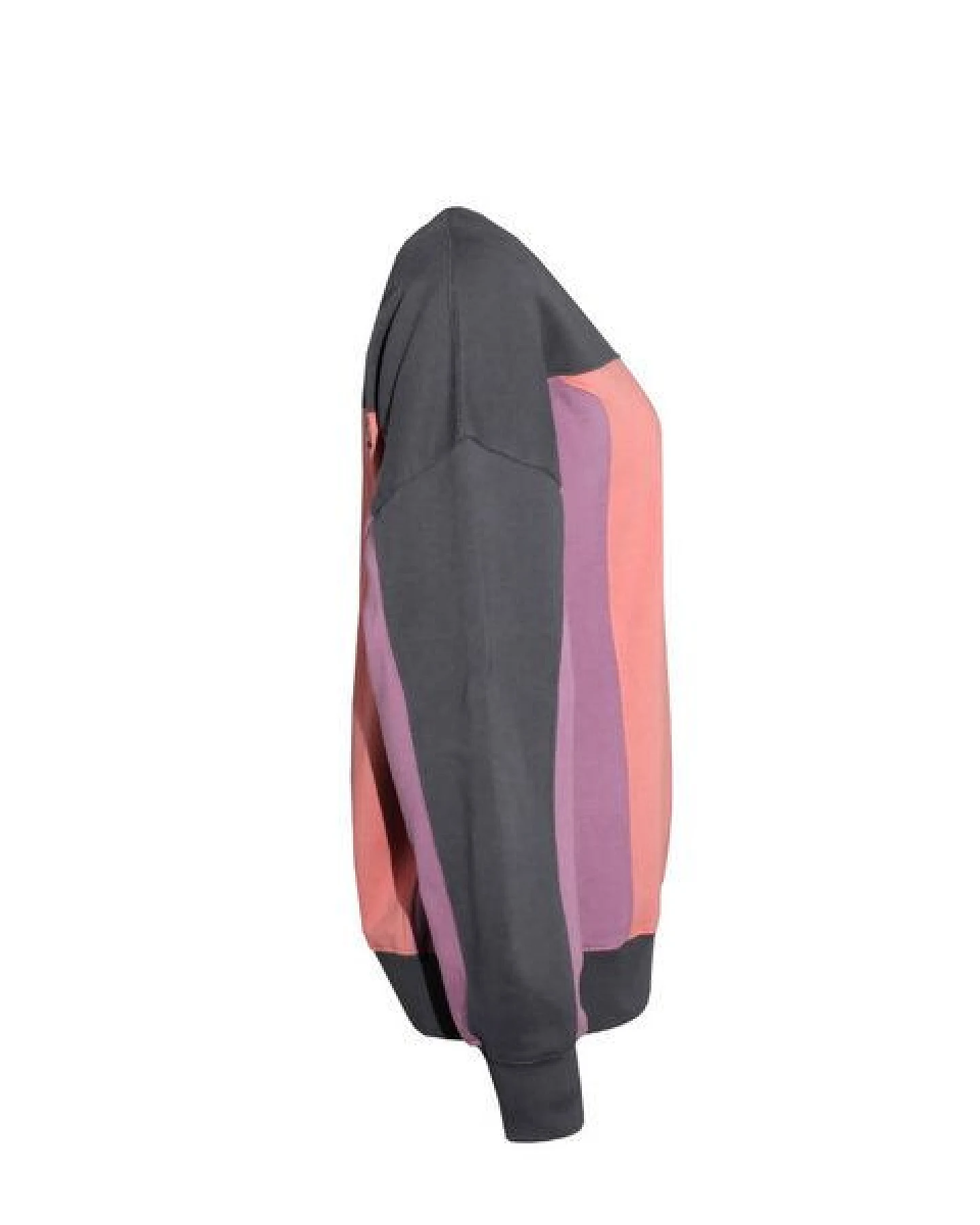 FÄDD Damen Sweatshirt Pullover aus Bio-Baumwolle "Fräsch Lain Bätwing" Bunt – Ansicht 3