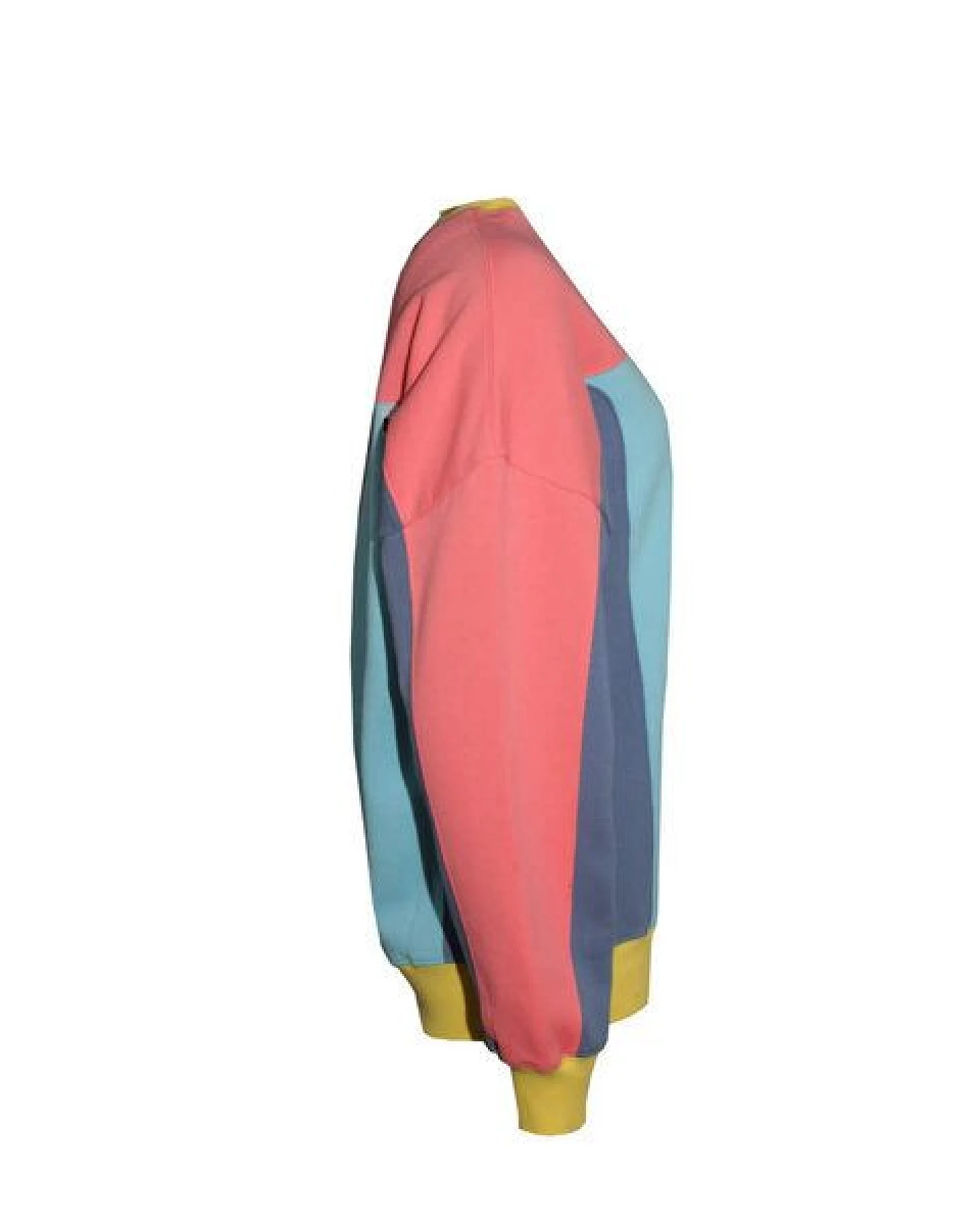 FÄDD Damen Sweatshirt Pullover aus Bio-Baumwolle "Fräsch Lain Bätwing" Bunt – Ansicht 3