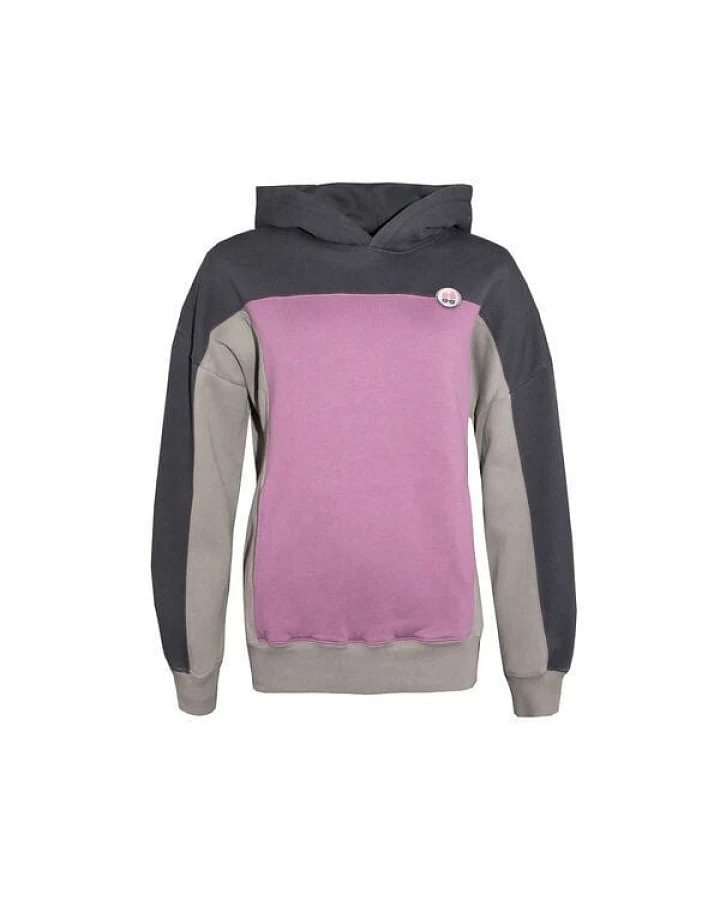FÄDD Damen Sweatshirt Hoodie Bio-Baumwolle "Fräsch Lain Bätwing" Bunt